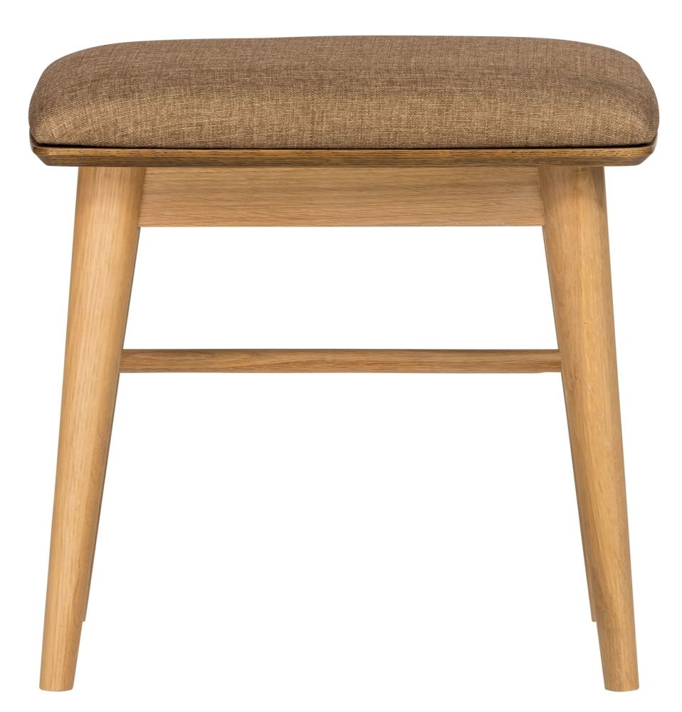 Grace Natural Oak Dressing Stool