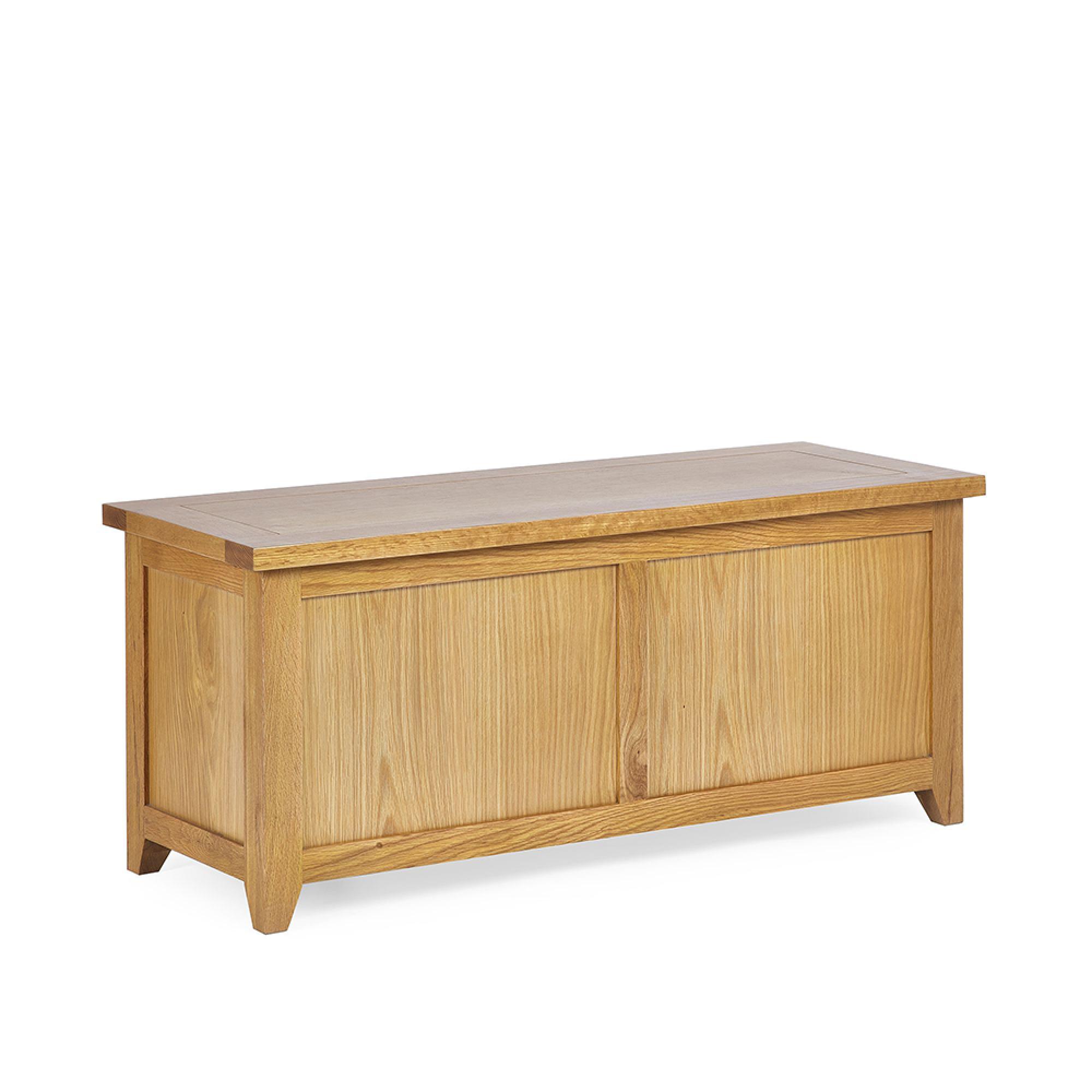 Mallory Storage Bench - Oak