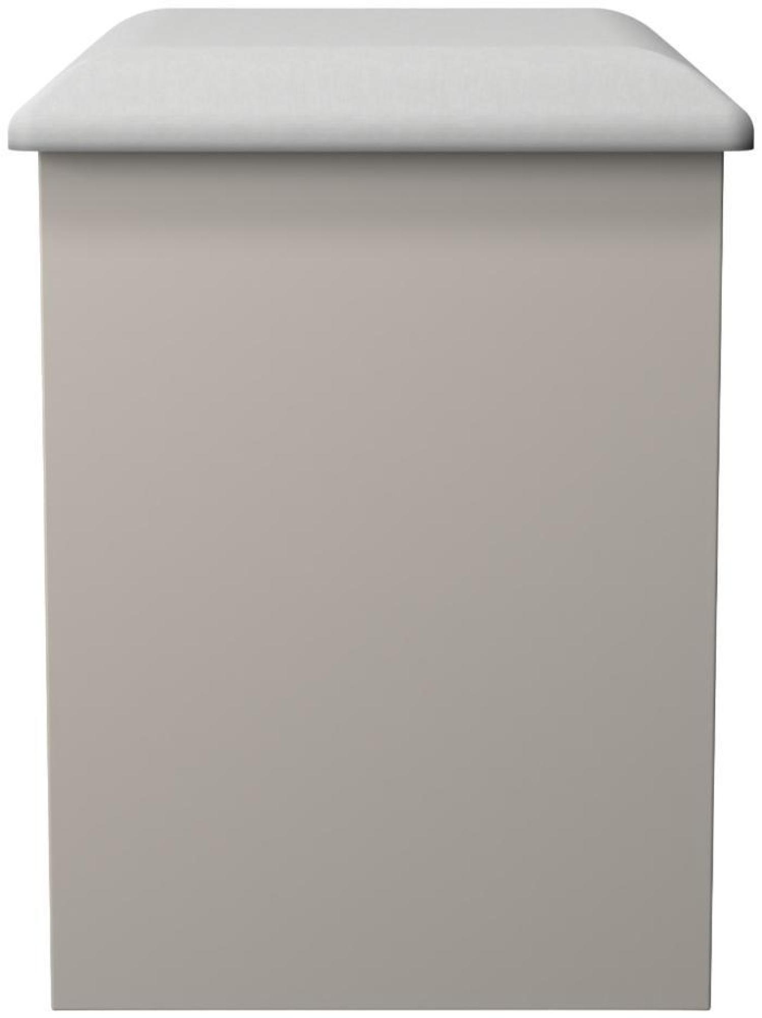 Norfolk Dressing Stool - Padded - Cashmere