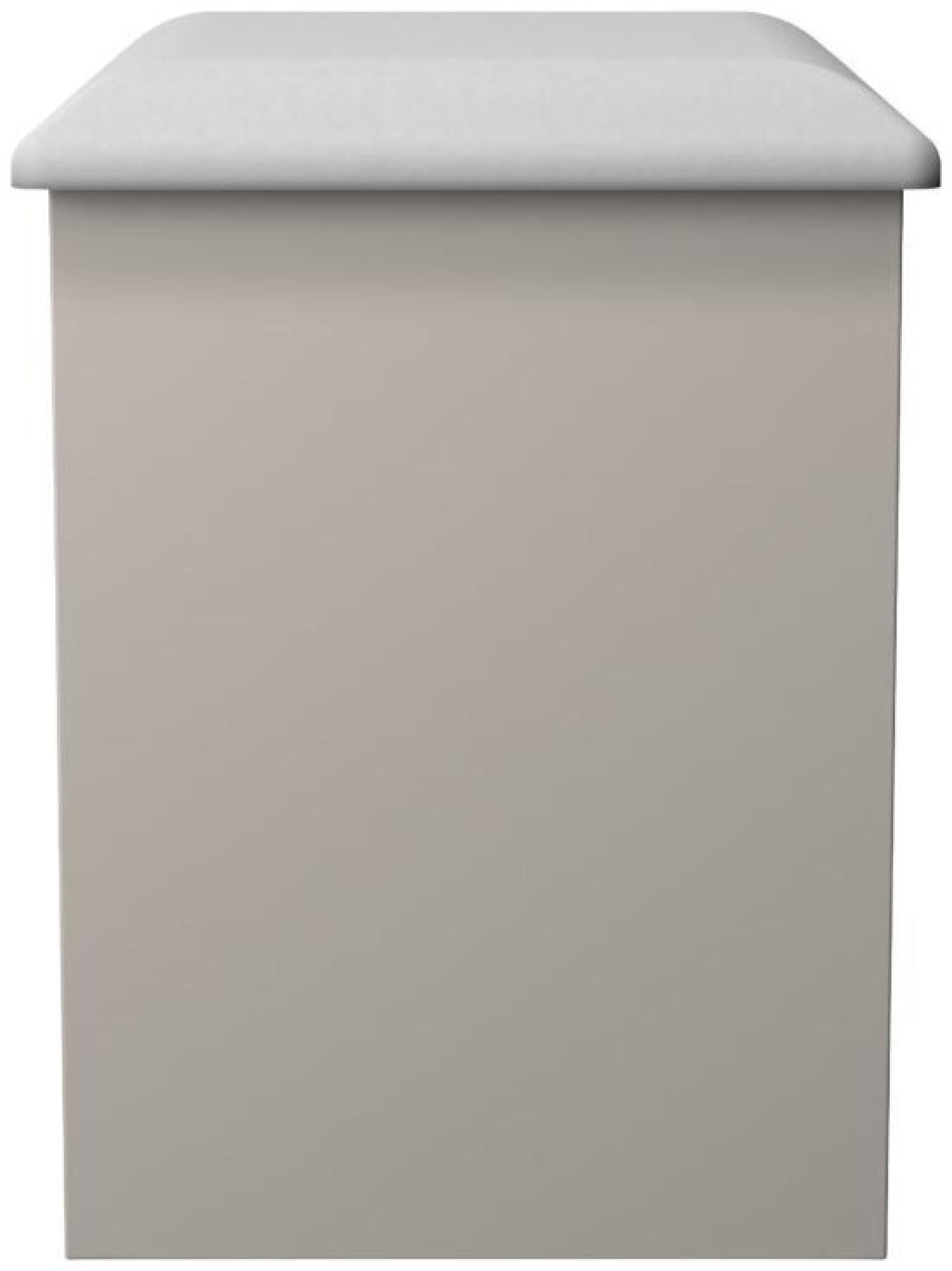 Sussex Padded Dressing Stool - Cashmere