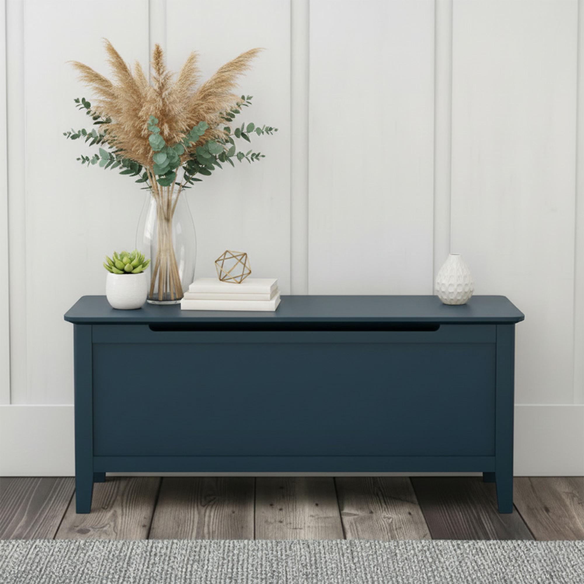 Harrogate Blanket Box - Blue