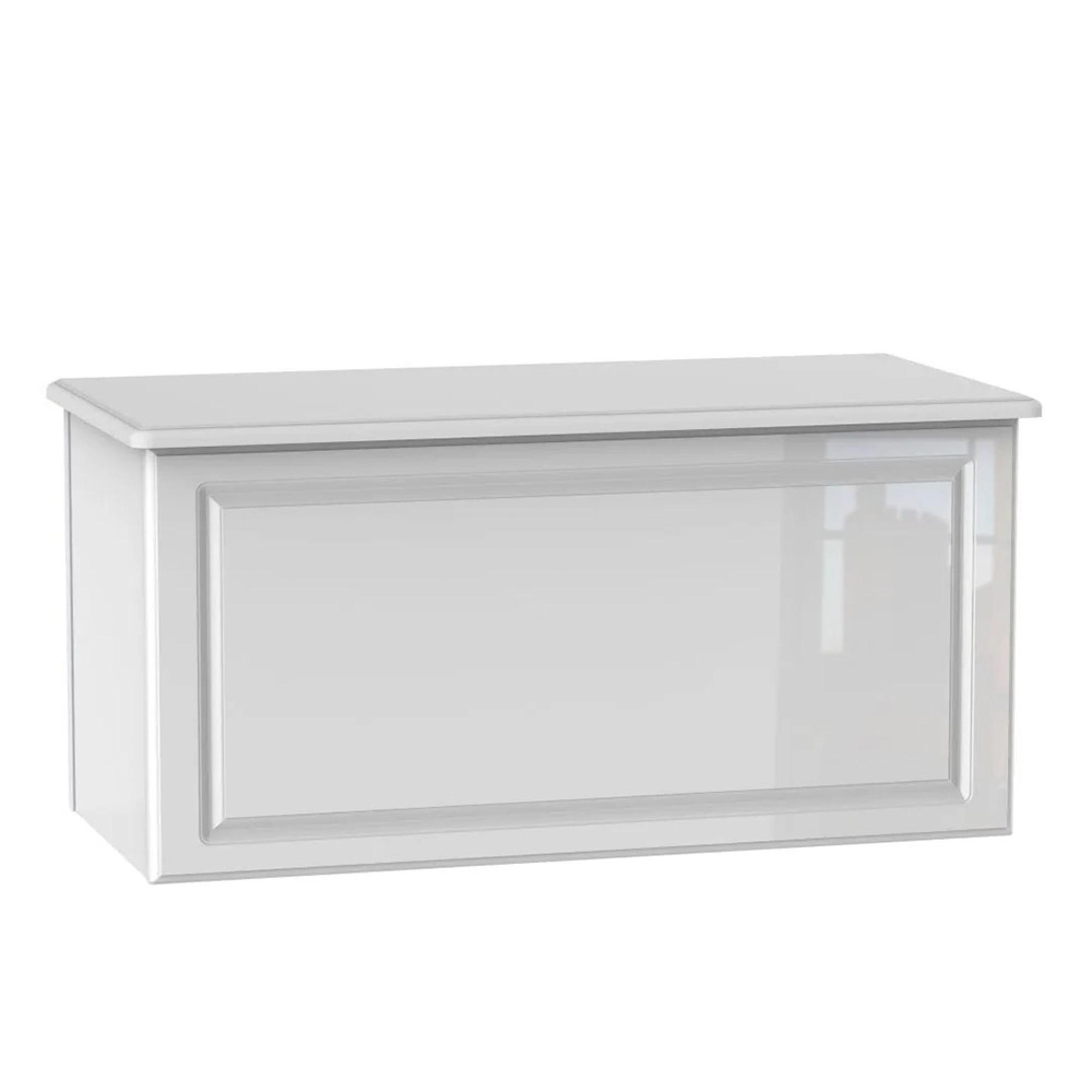 Pembroke Blanket Box - White Gloss