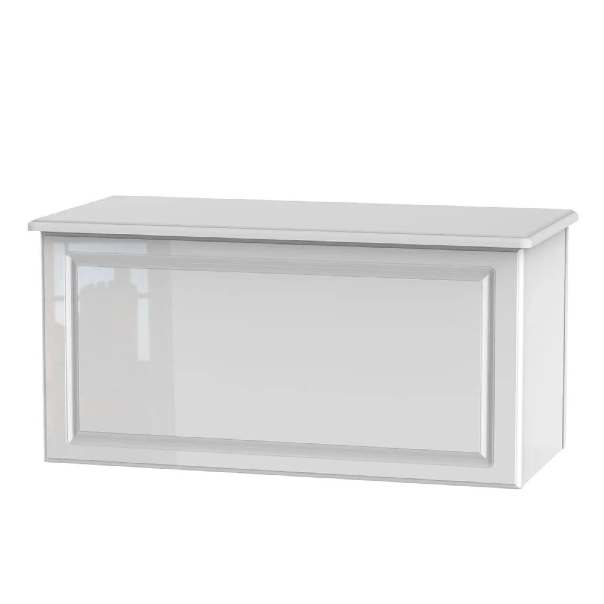 Pembroke Blanket Box - White Gloss