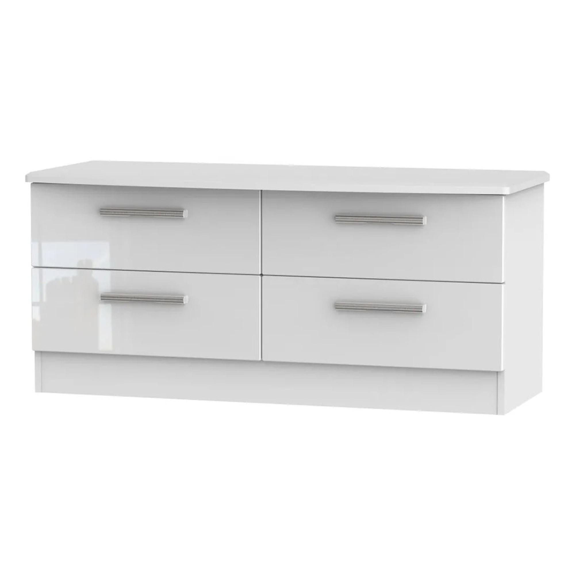 Knightsbridge Bed Box - White Gloss
