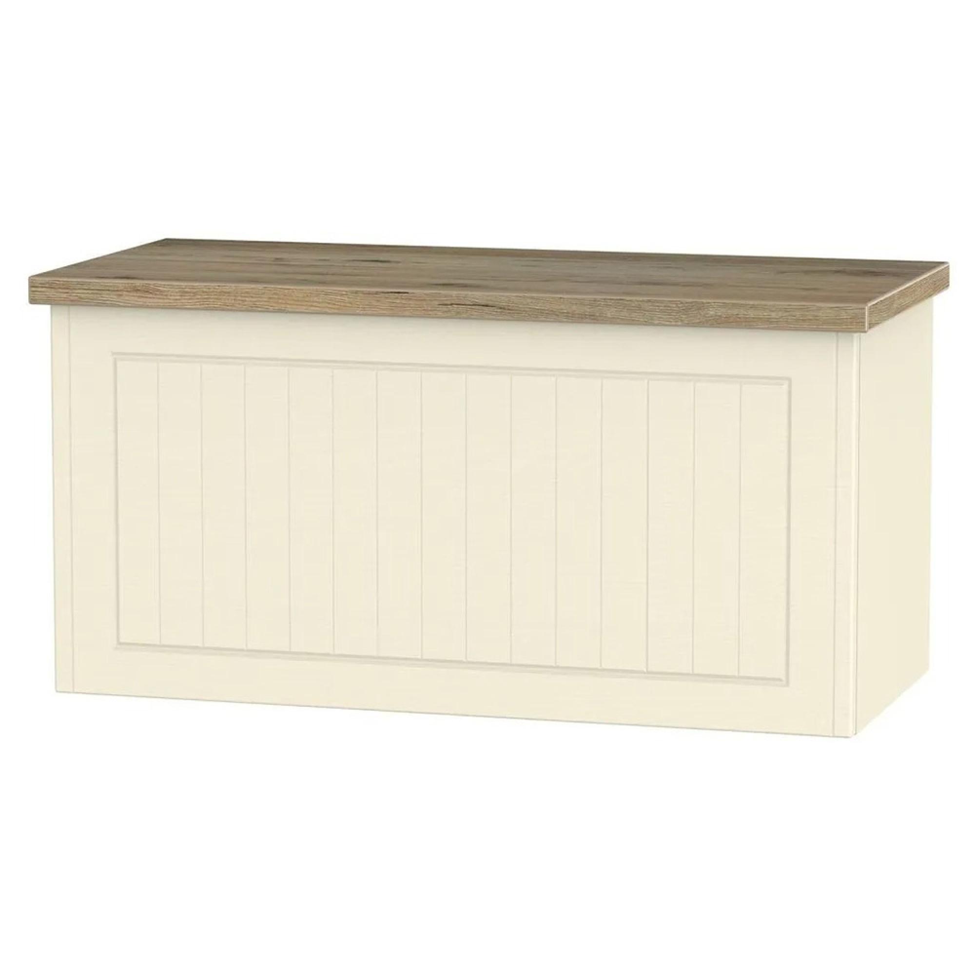 Vienna Blanket Box - Cream
