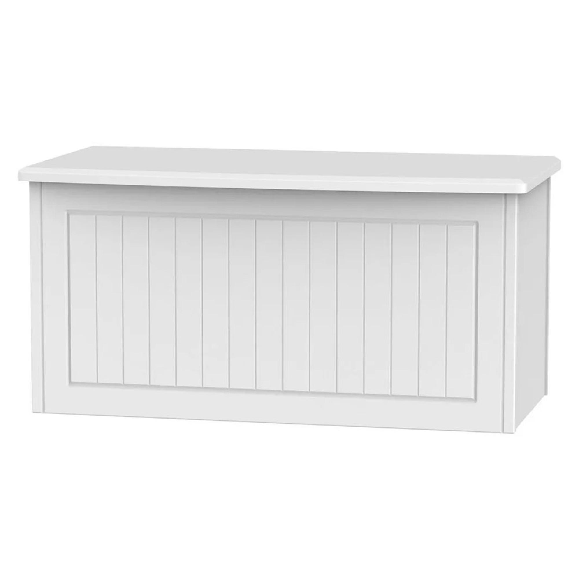Warwick Blanket Box - White