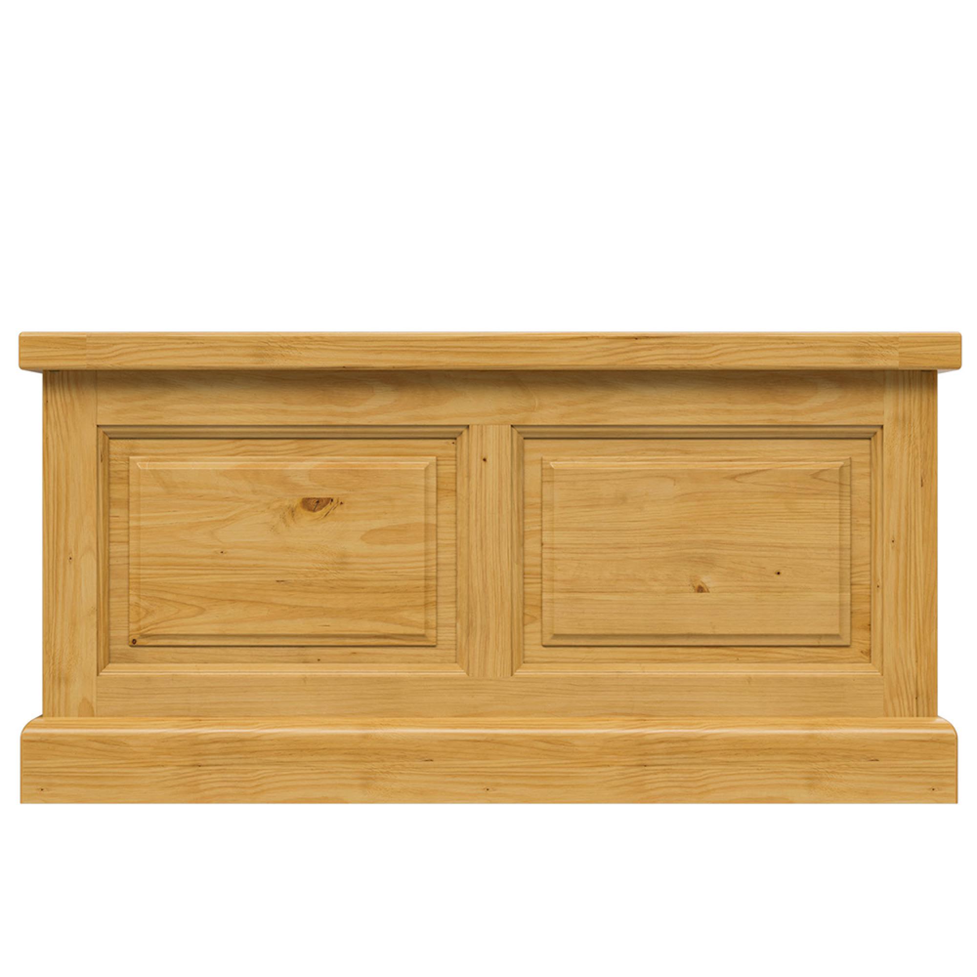 Churchill Blanket Box - 1 Door - Waxed Pine