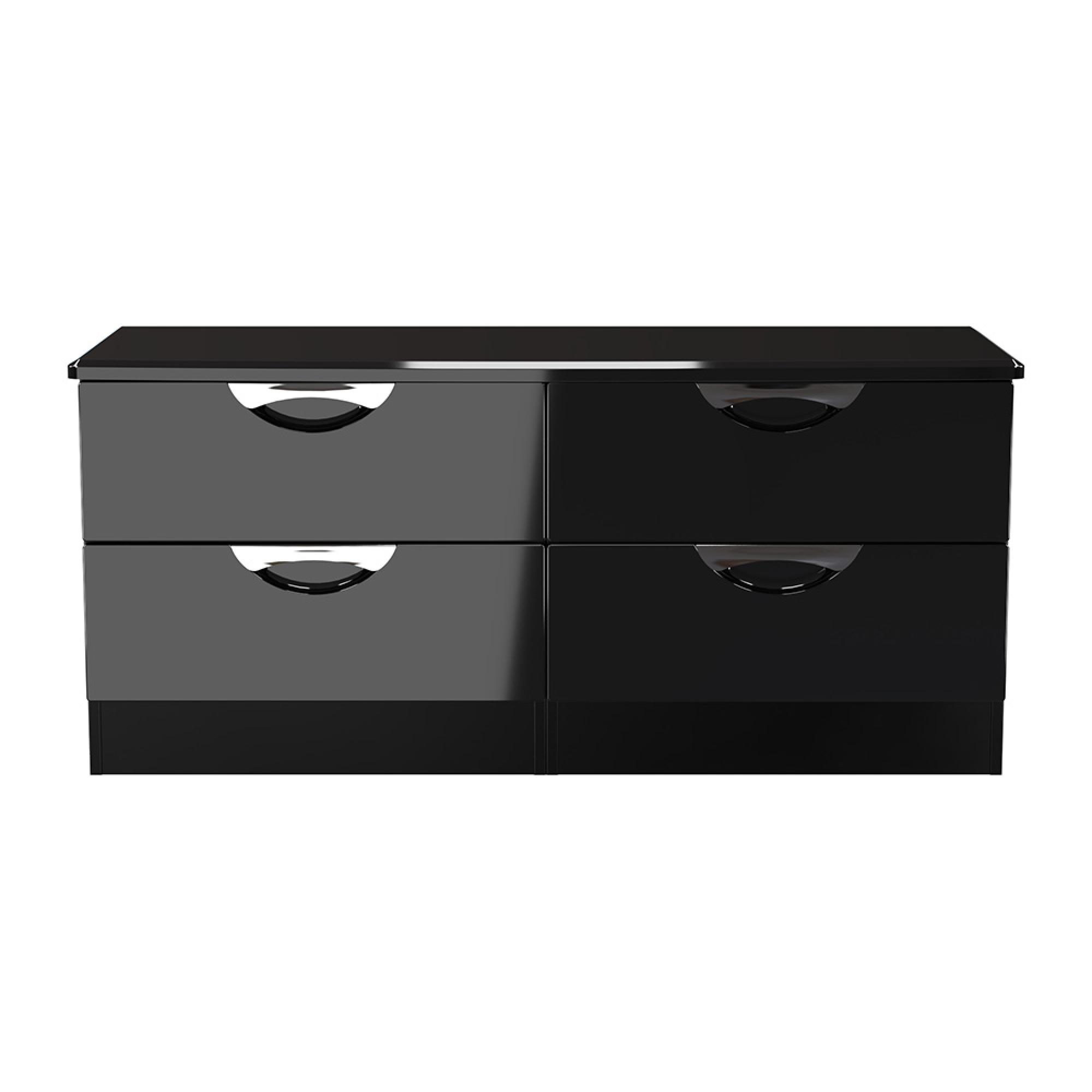 Camden Bed Box - Black Gloss