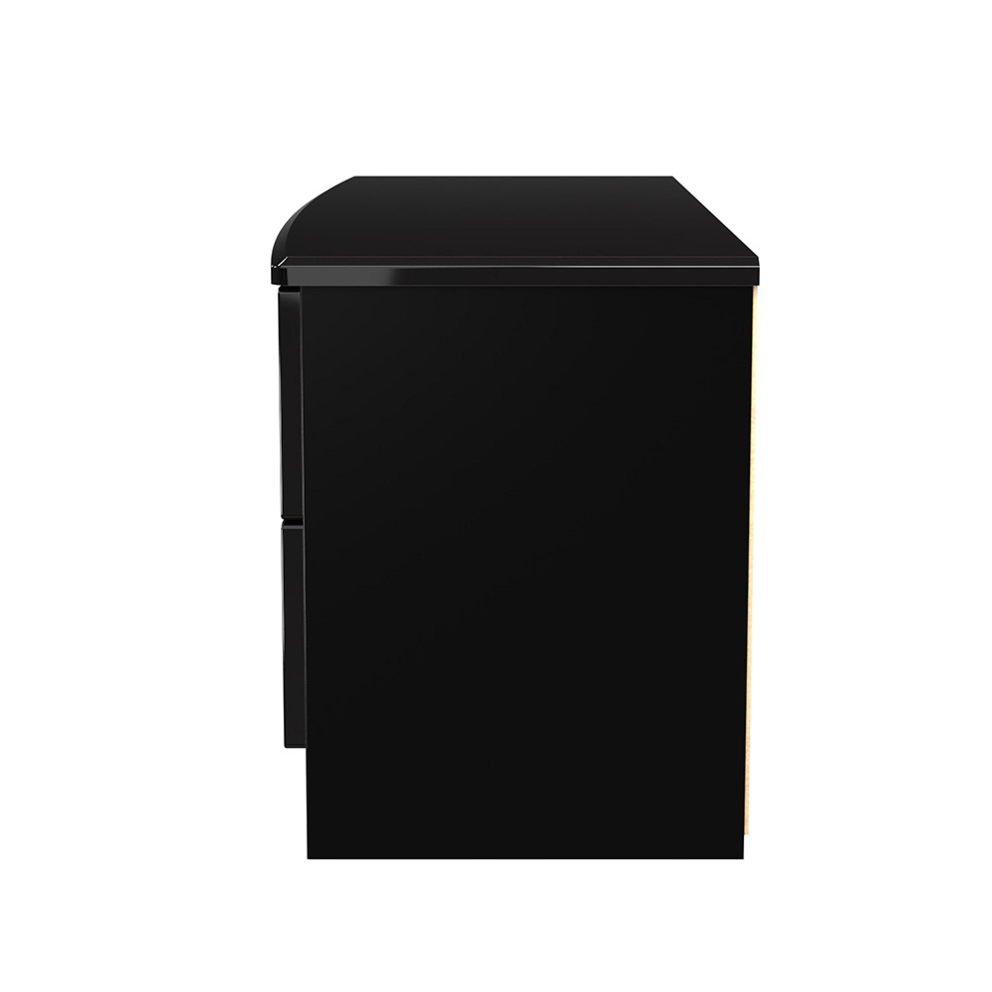 Camden Bed Box - Black Gloss