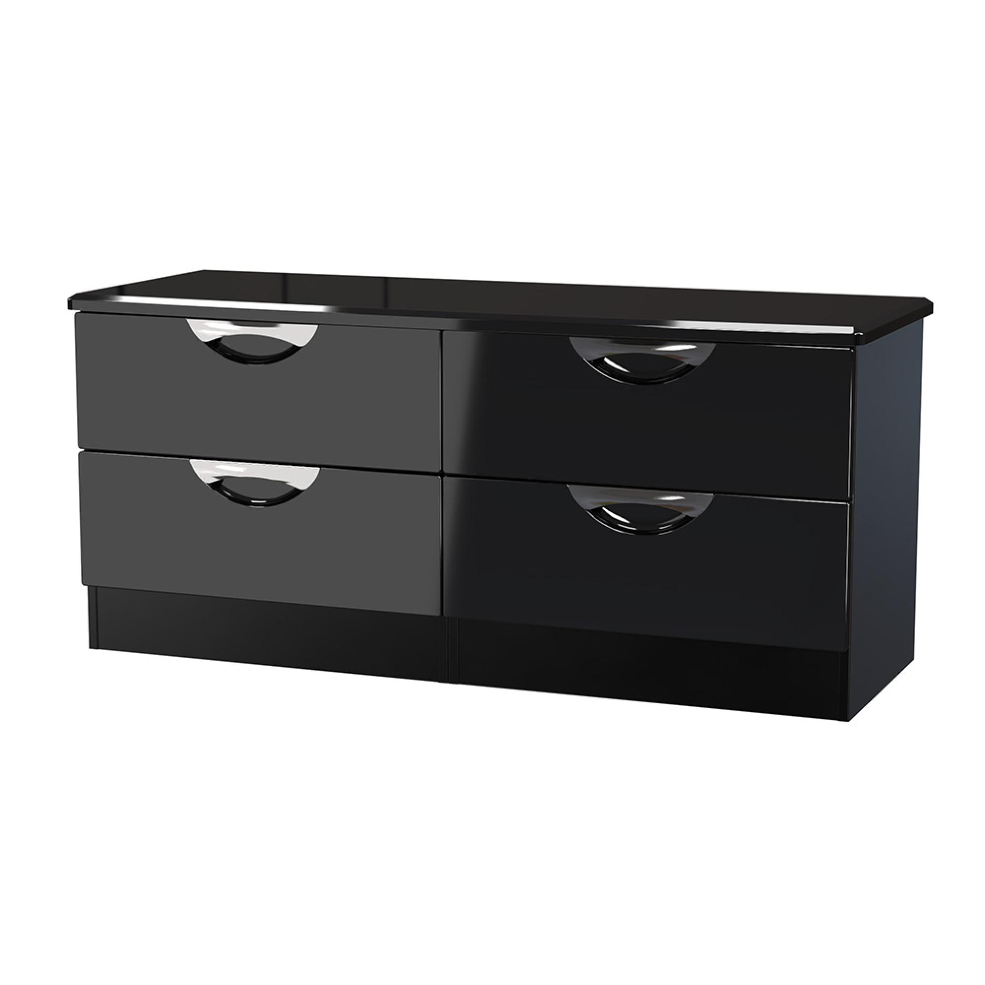 Camden Bed Box - Black Gloss