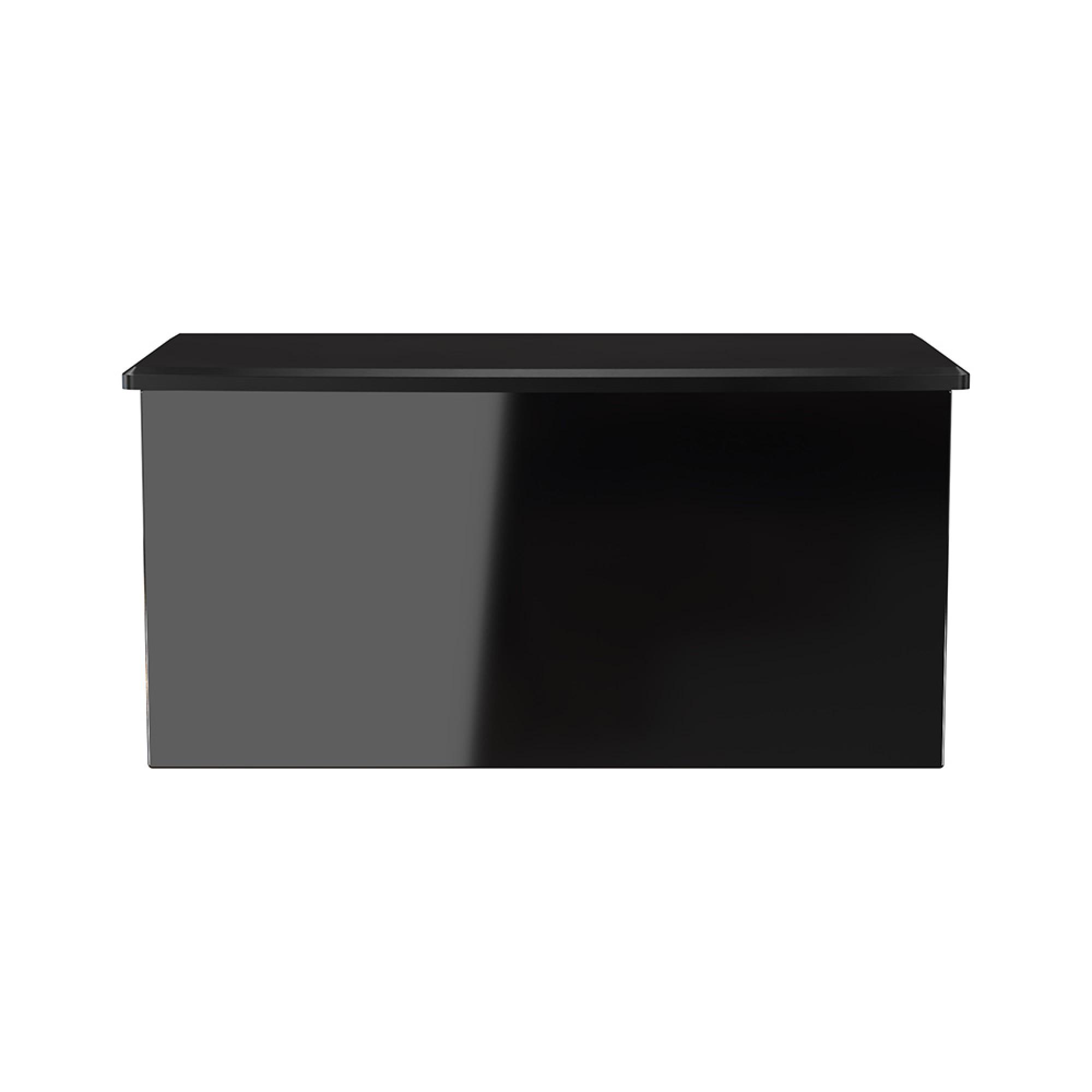 Camden Blanket Box - Black Gloss