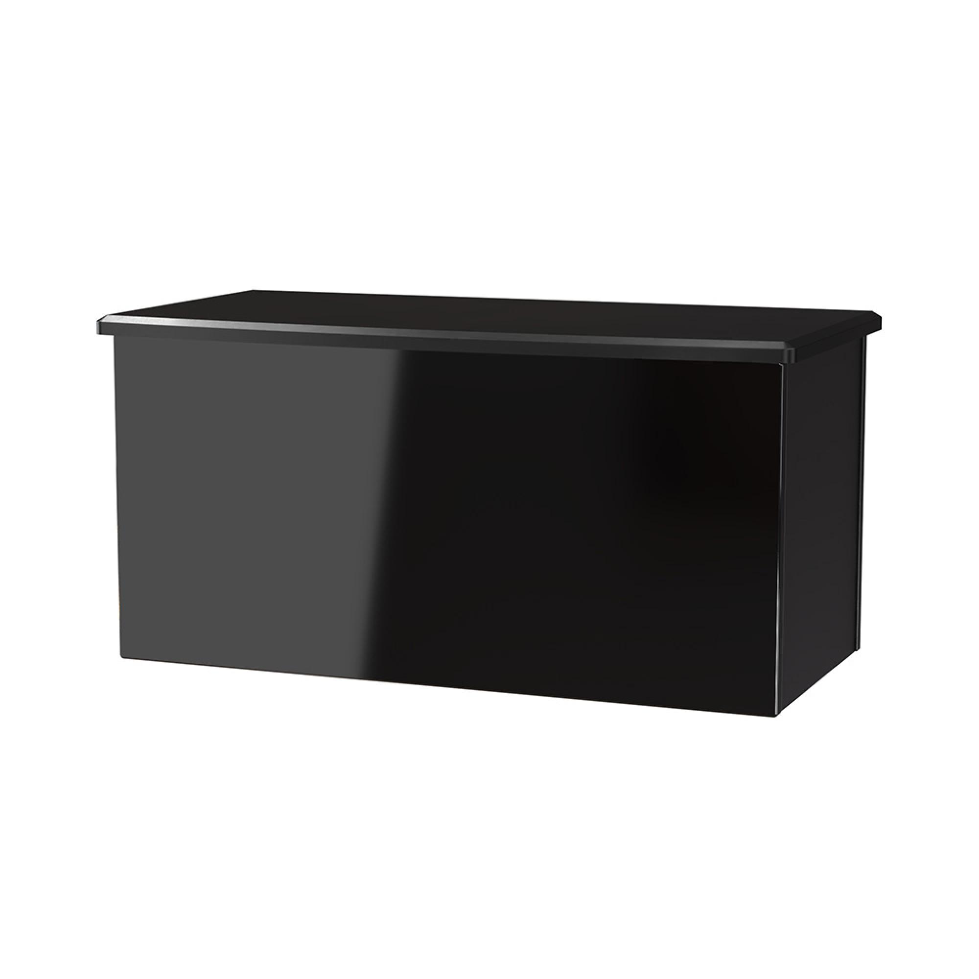 Camden Blanket Box - Black Gloss
