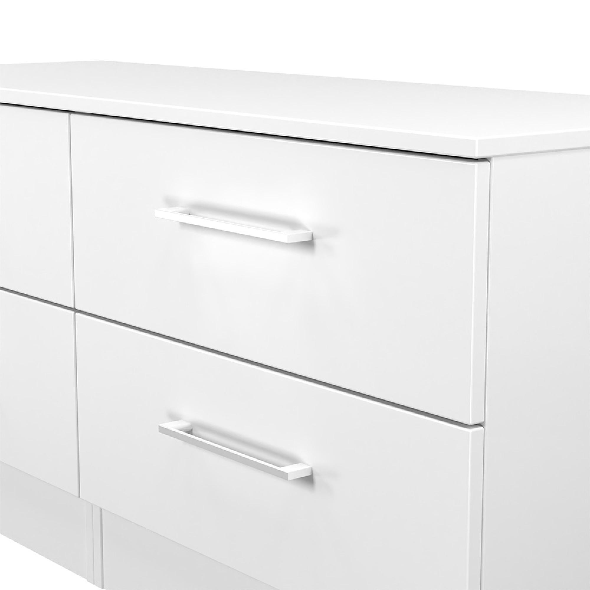 Worcester Bed Box - White