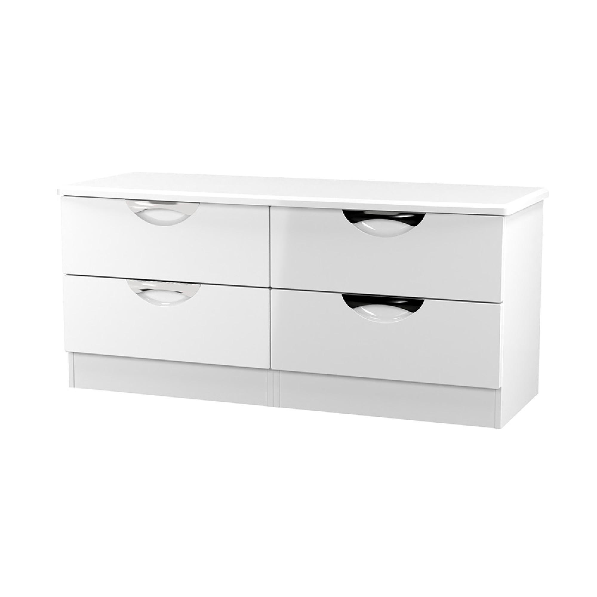 Camden Bed Box - White Gloss