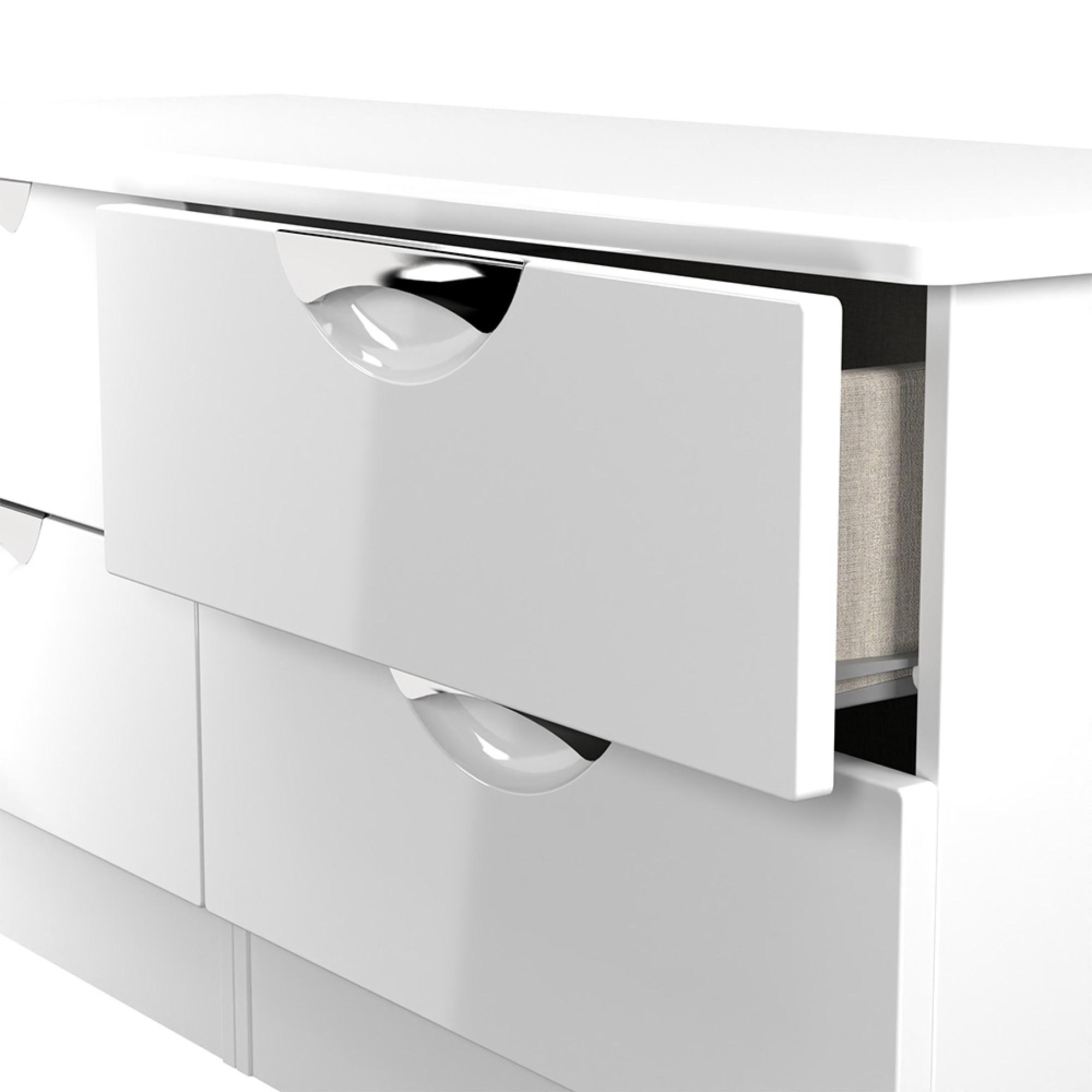 Camden Bed Box - White Gloss
