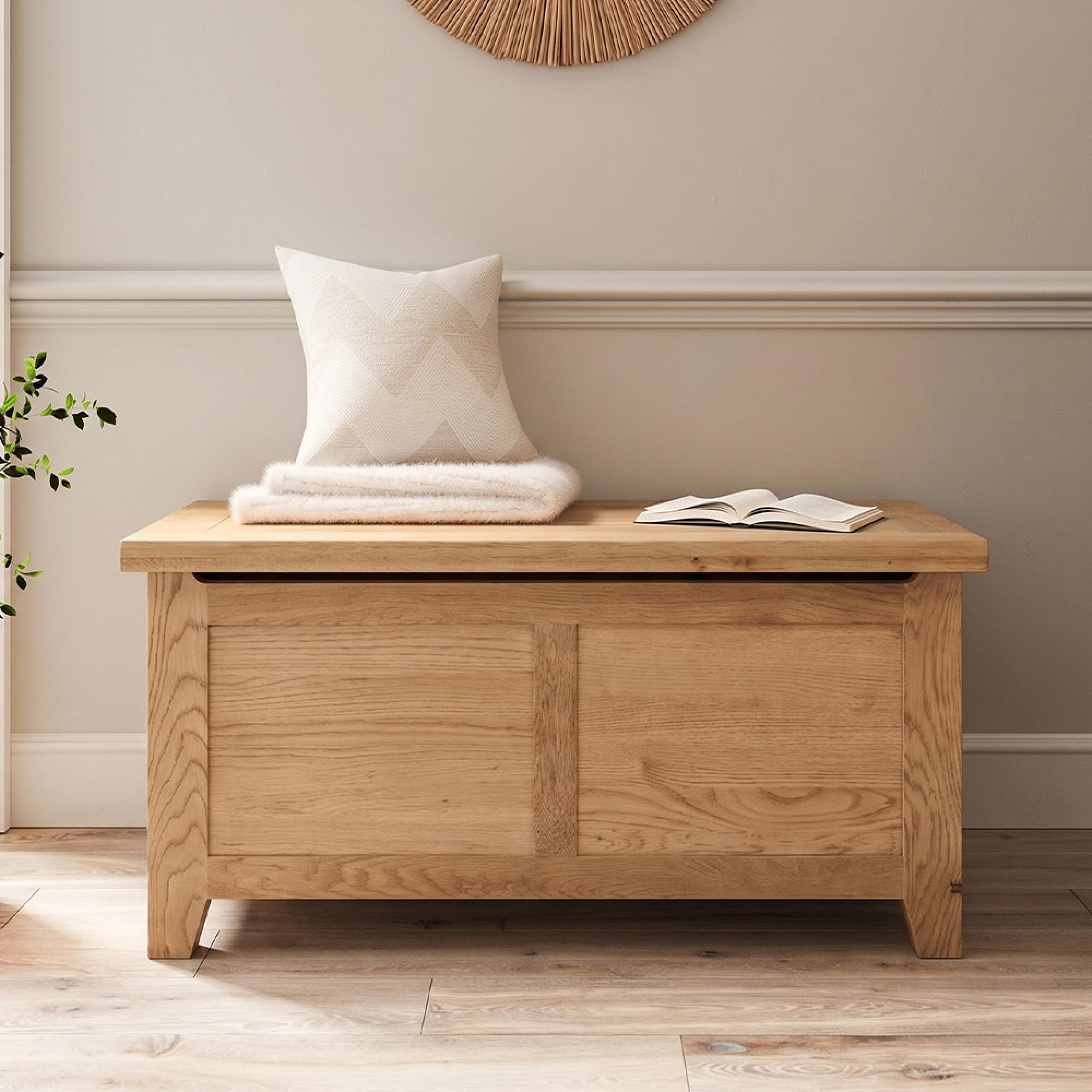 Appleby Blanket Box - Oak