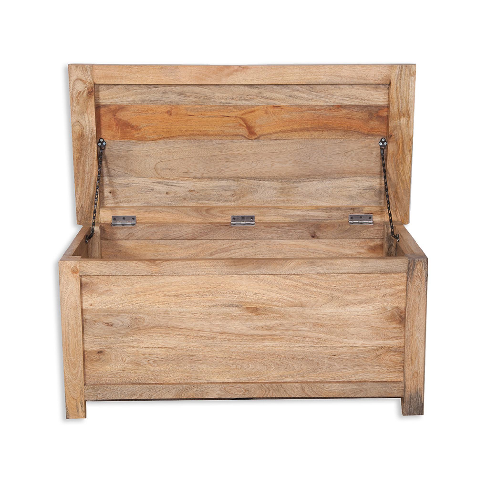 Odisha Blanket Box - Solid Mango Wood