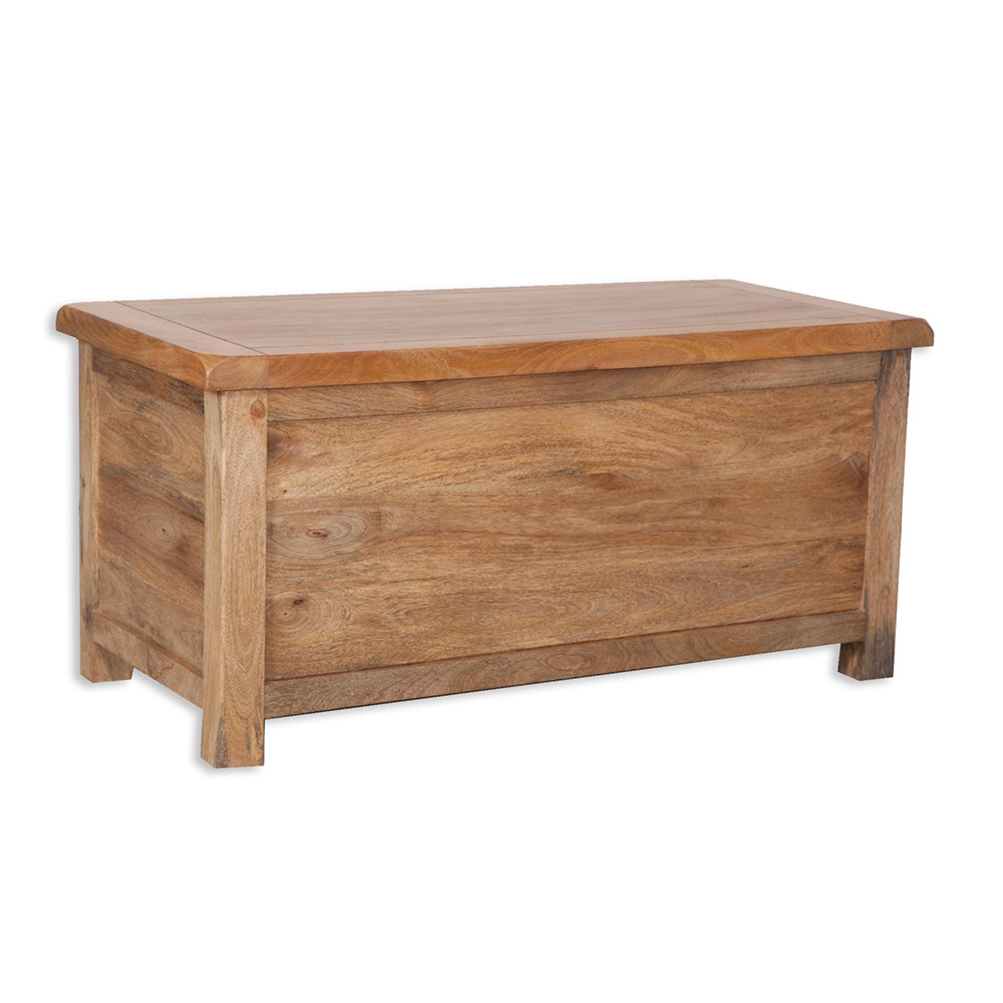 Odisha Blanket Box - Solid Mango Wood