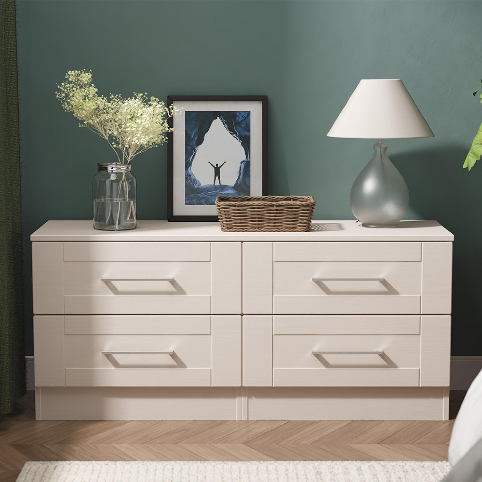 York Bed Box - Cashmere
