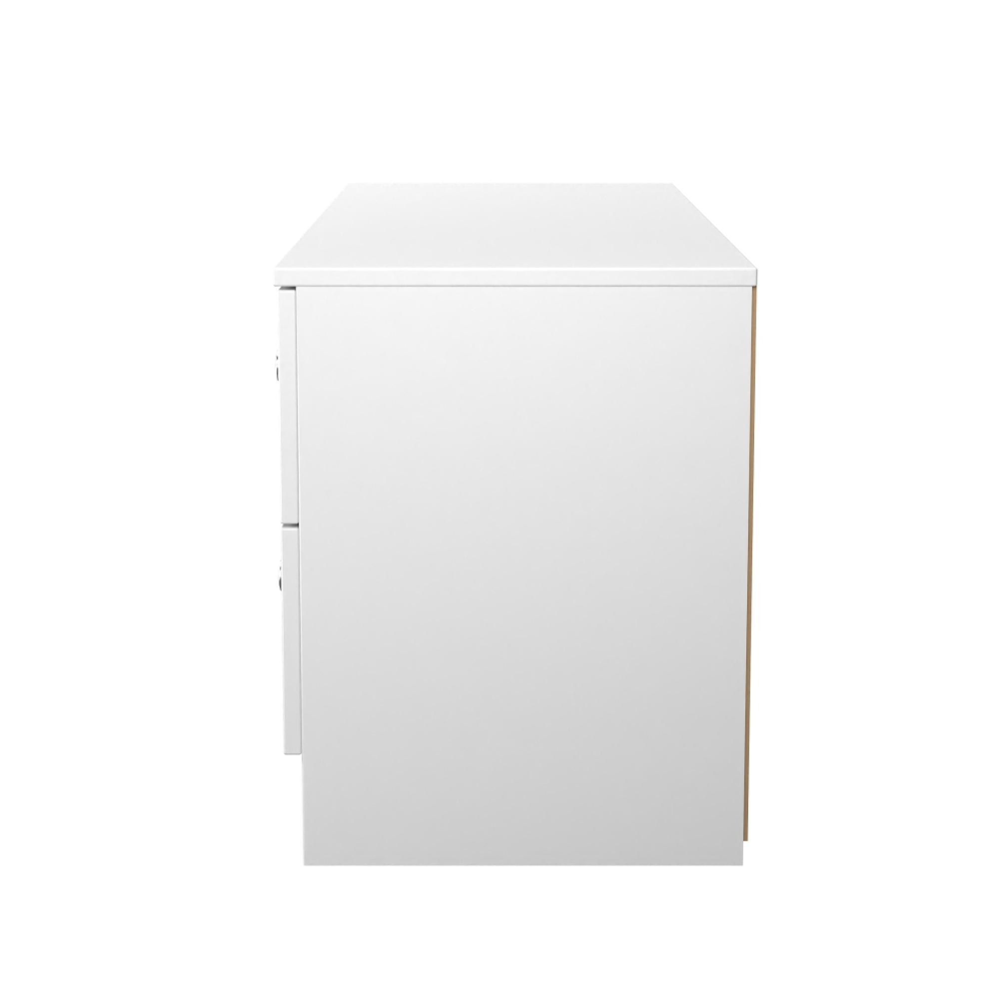Yarmouth Bed Box - 4 Drawer - White Matt