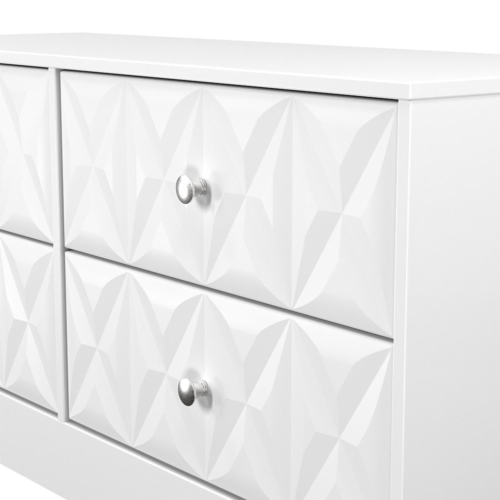 San Jose Bed Box - Matt White