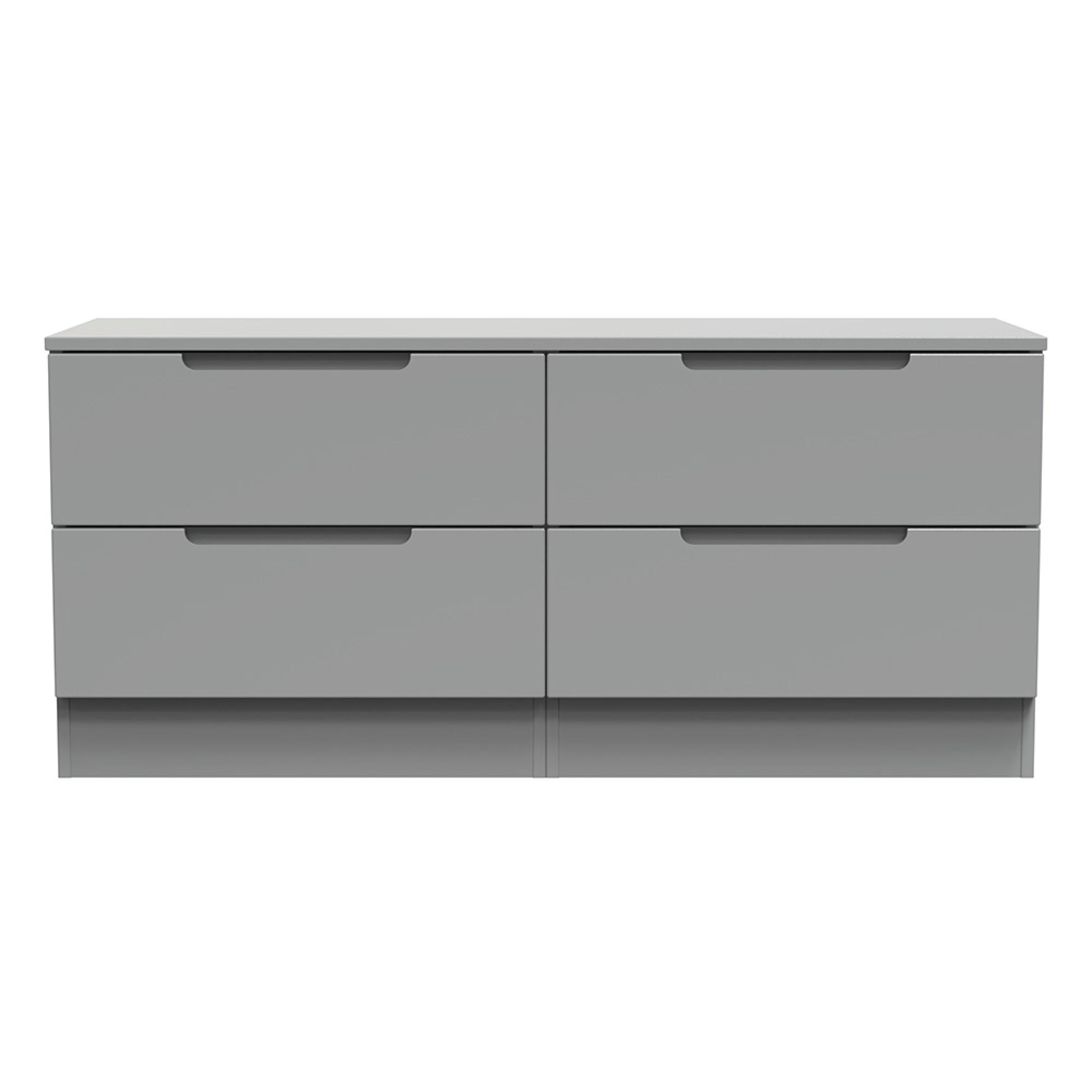 Milan Bed Box - Grey