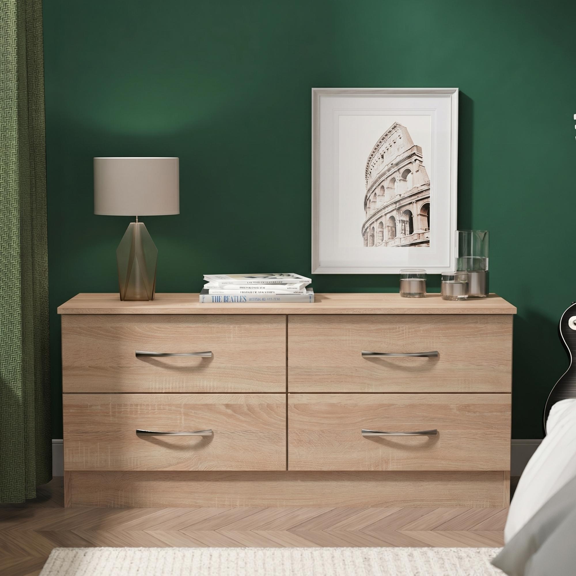 Avon Bed Box - Oak