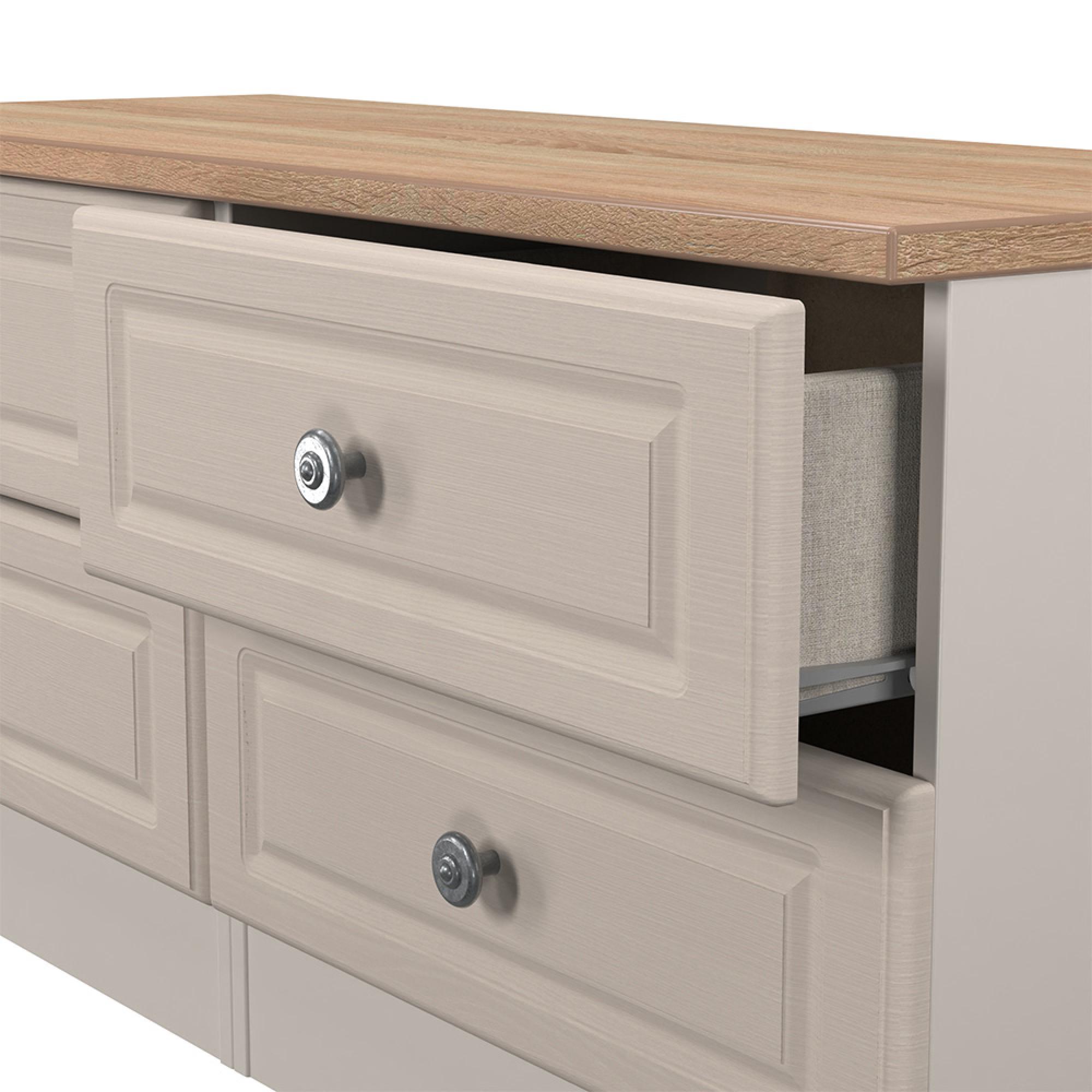 Norfolk Bed Box - Cashmere and Oak