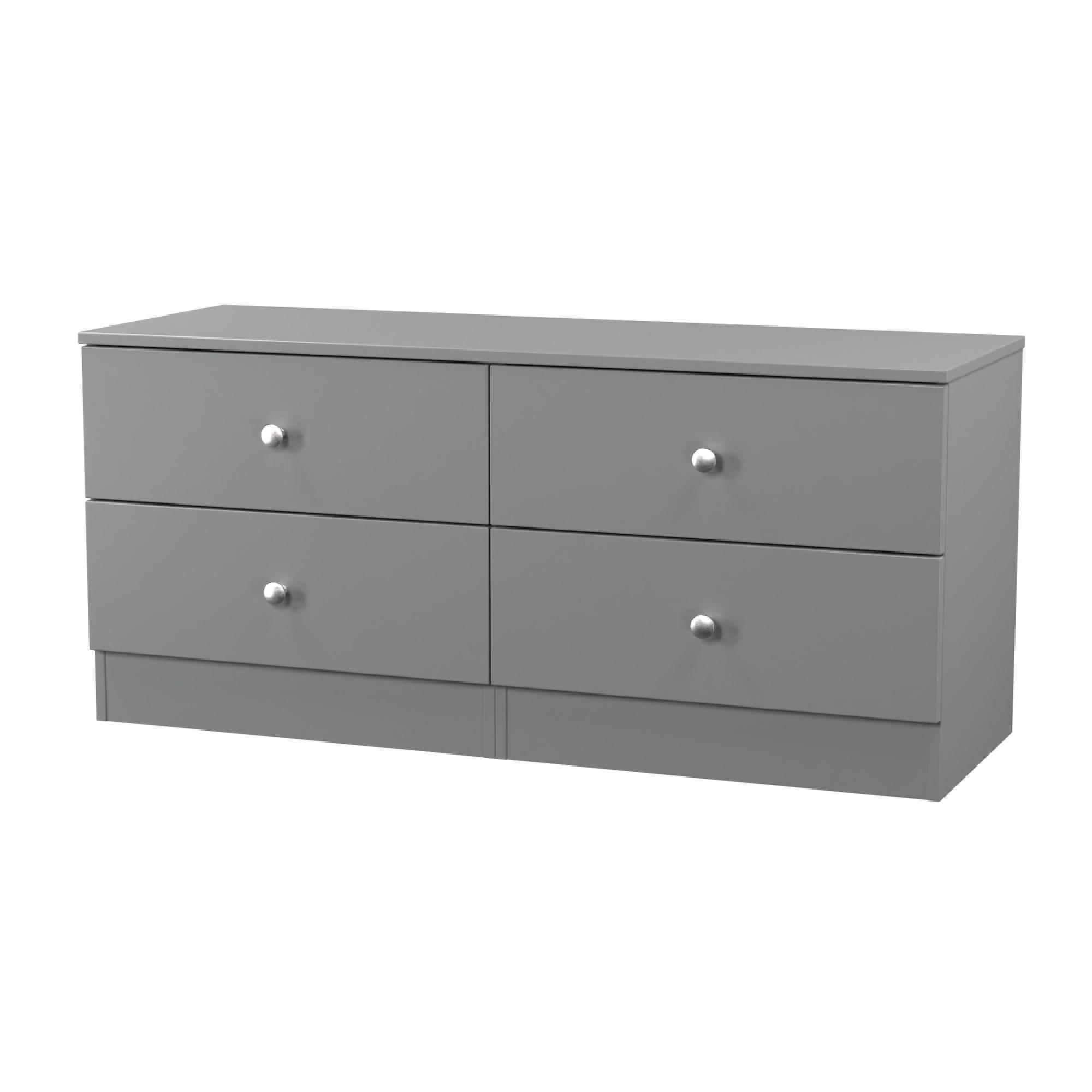 Yarmouth Bed Box - 4 Drawer - Dusk Grey
