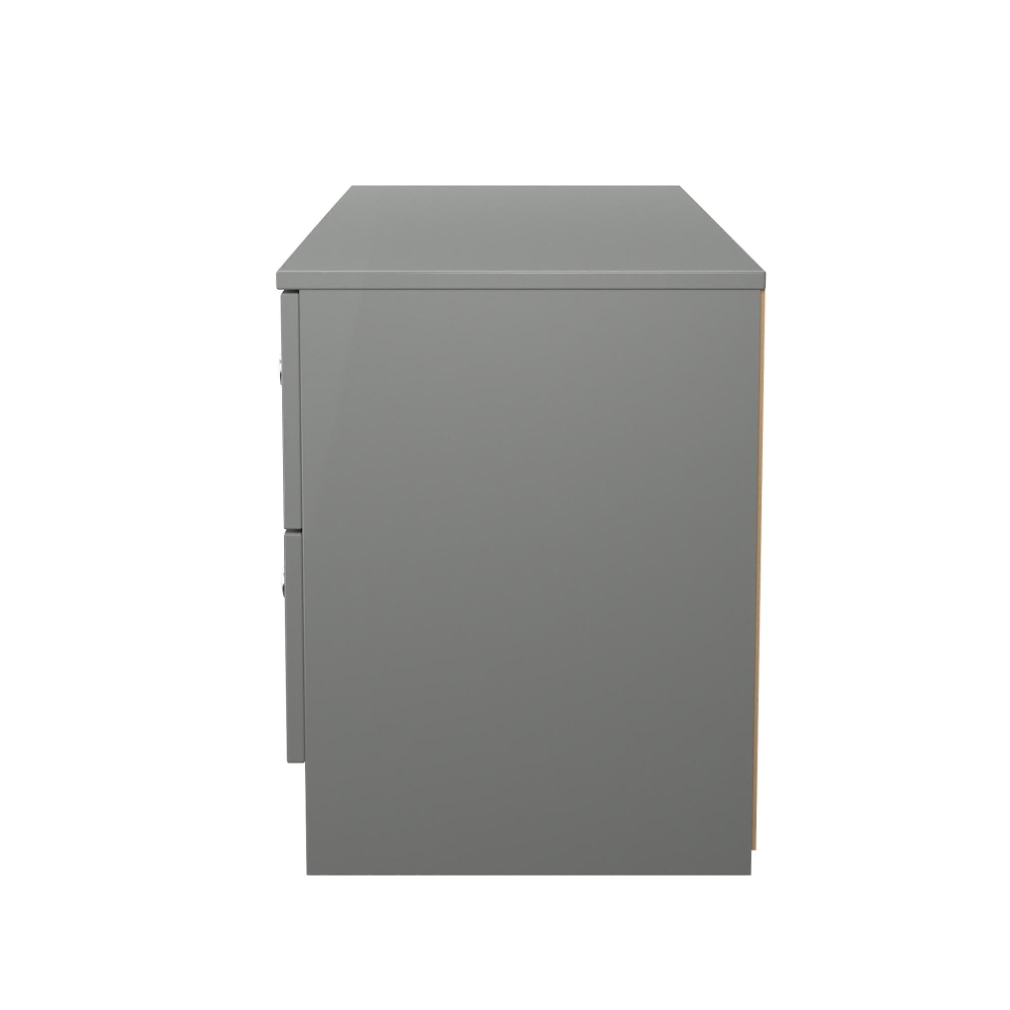 Yarmouth Bed Box - 4 Drawer - Dusk Grey