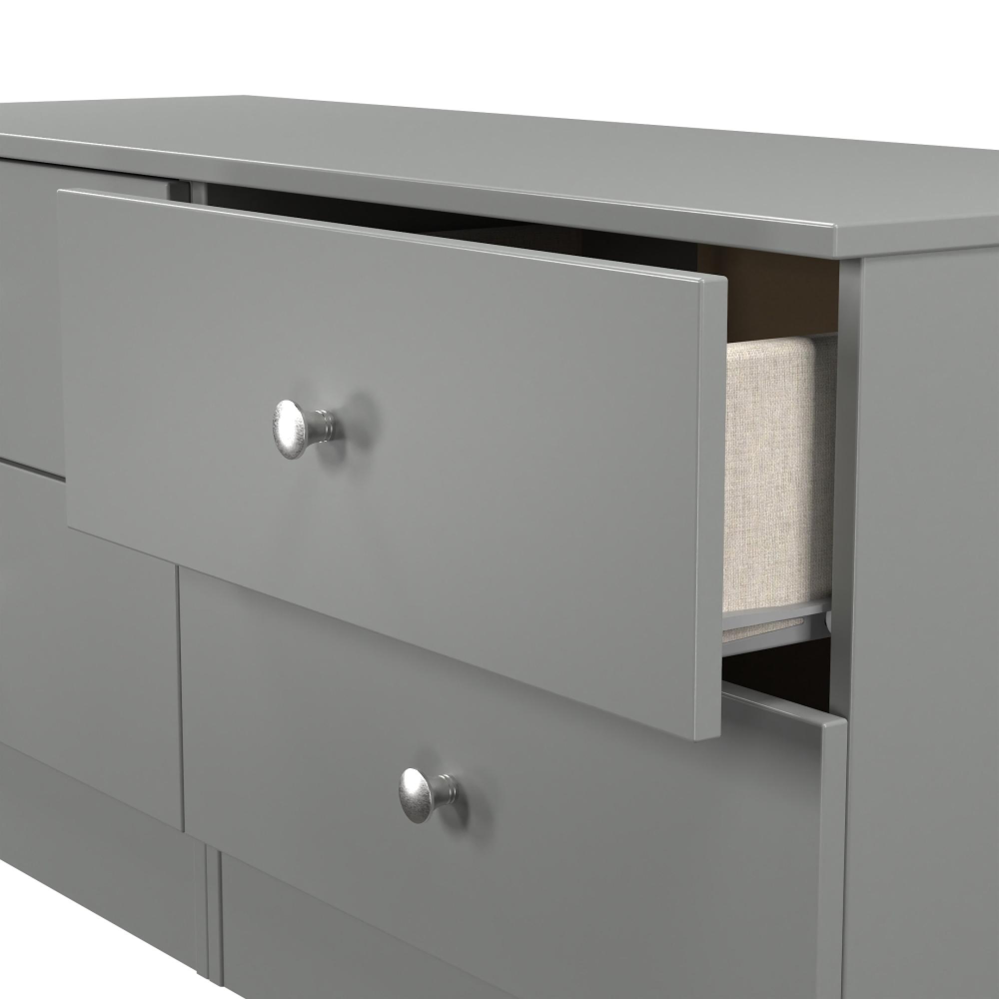Yarmouth Bed Box - 4 Drawer - Dusk Grey
