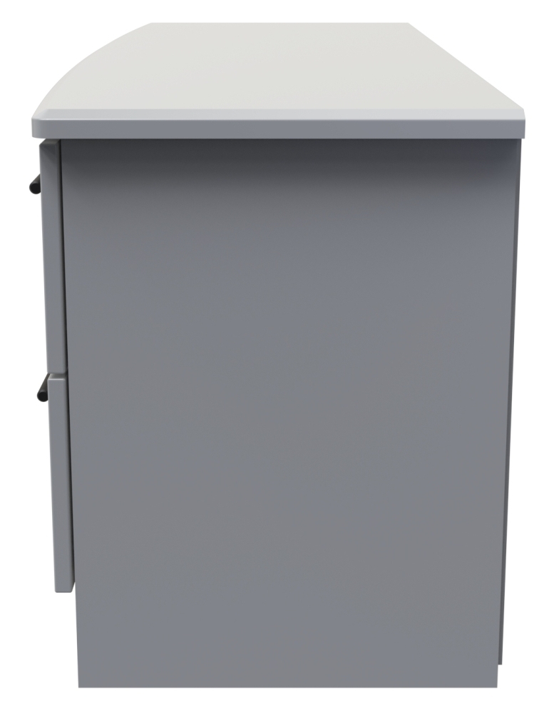 Beverley Bed Box - Grey