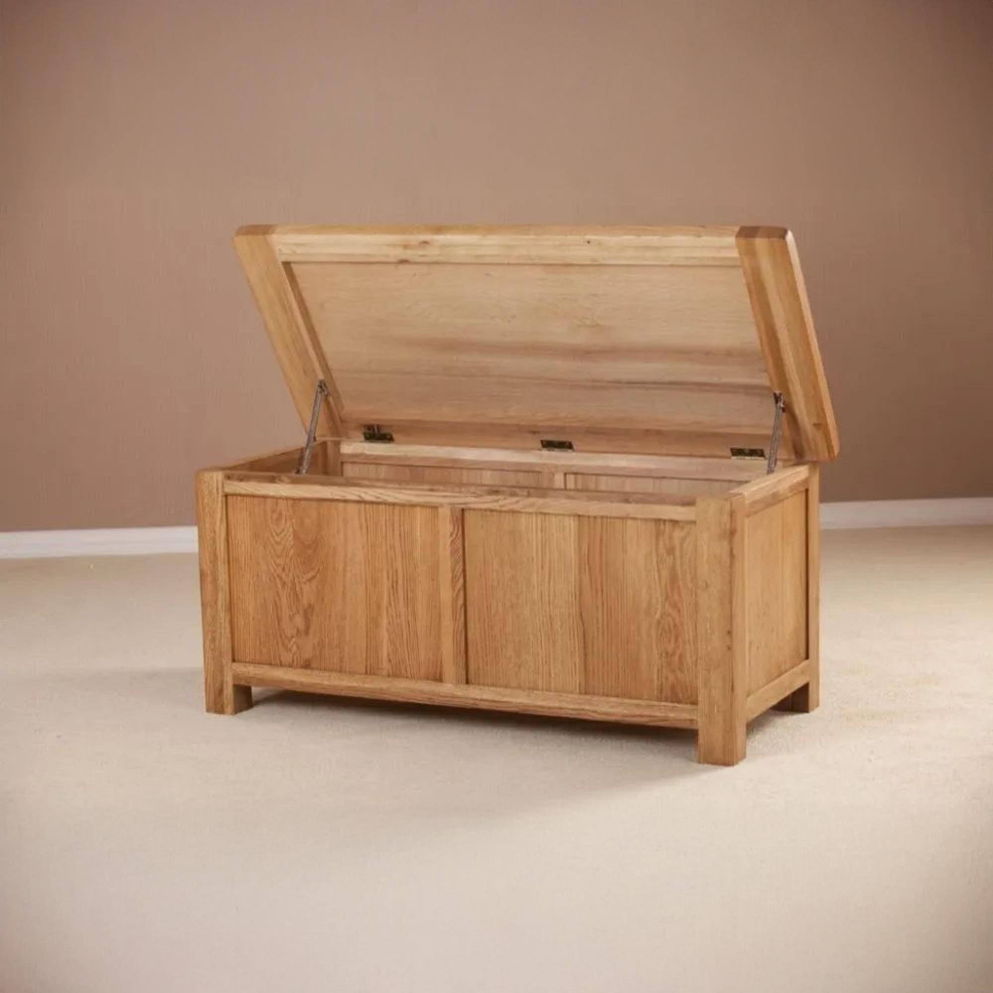 Clearance - Kent Oak Blanket Box - FSS16192