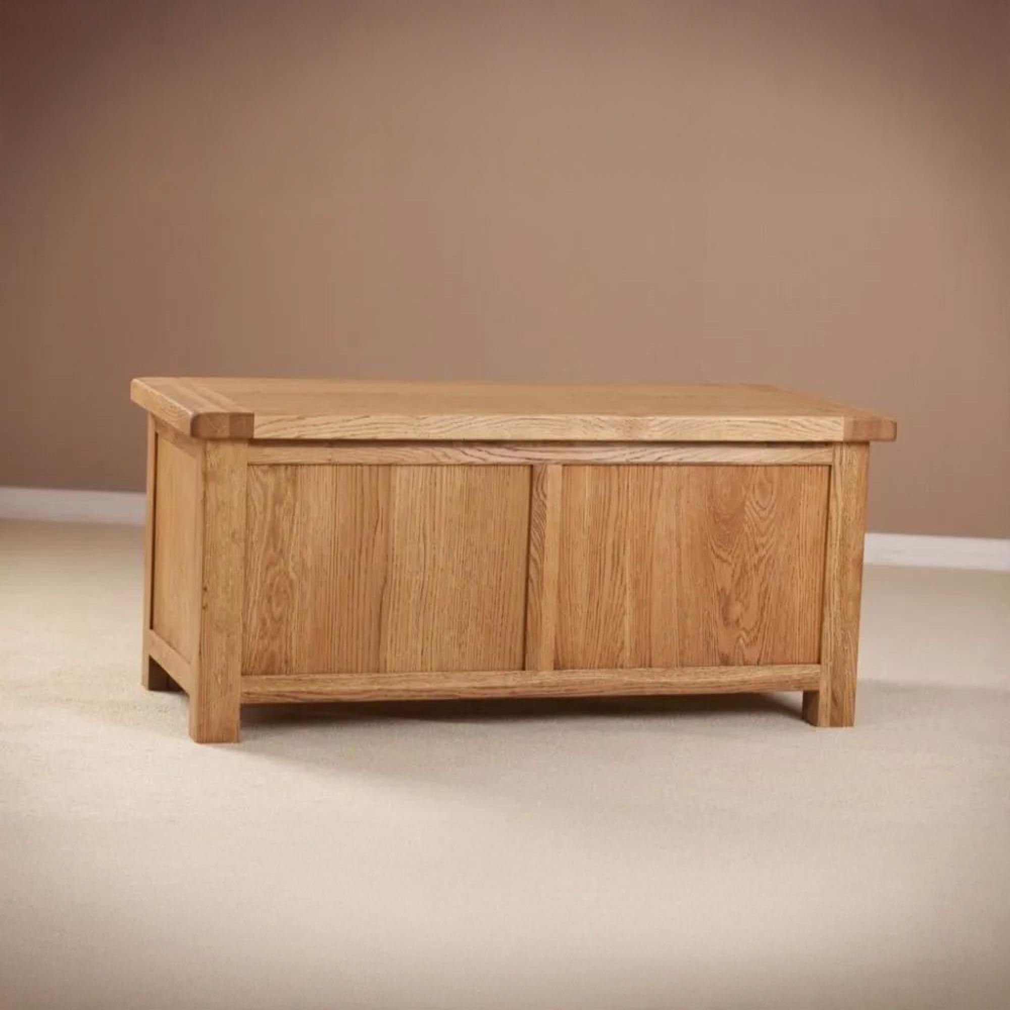 Clearance - Kent Oak Blanket Box - FSS16192