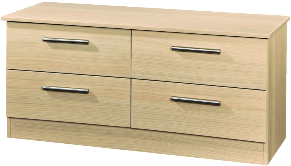 Contrast Elm Wood Bed Box