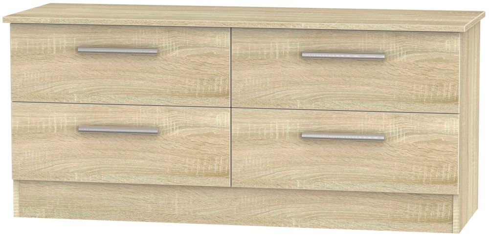 Contrast Oak Effect Bed Box