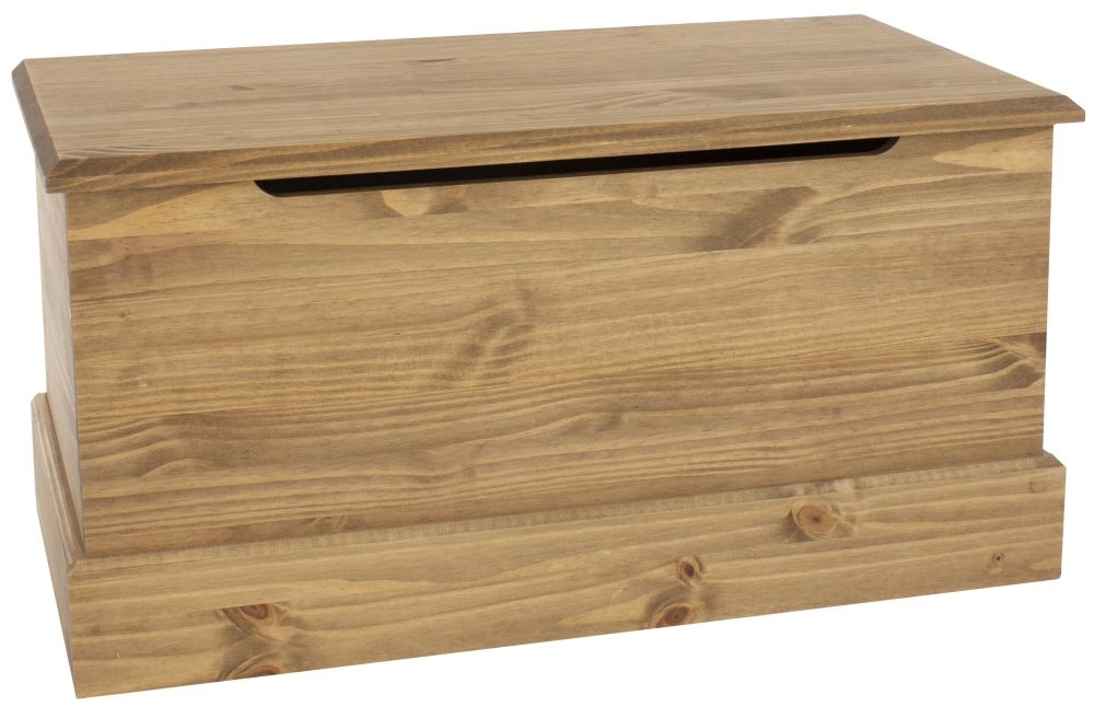 Cotswold Ottoman Storage Trunk - Pine