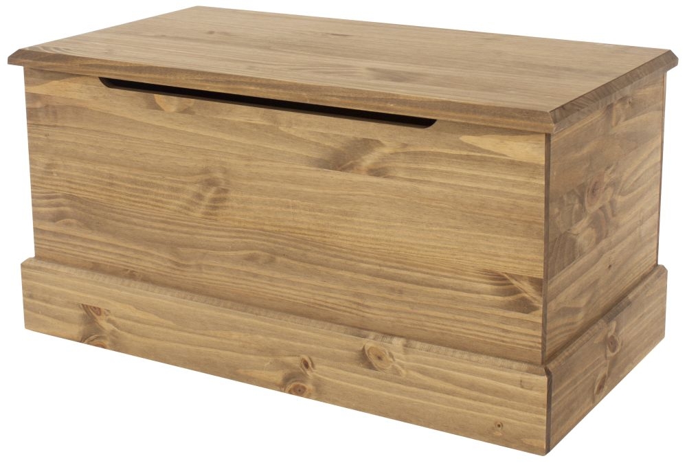Cotswold Ottoman Storage Trunk - Pine