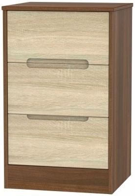 Bardolino Front and Noche Walnut Base Unit