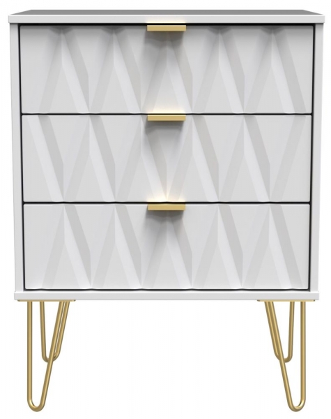 White Matt Front and White Base Unit