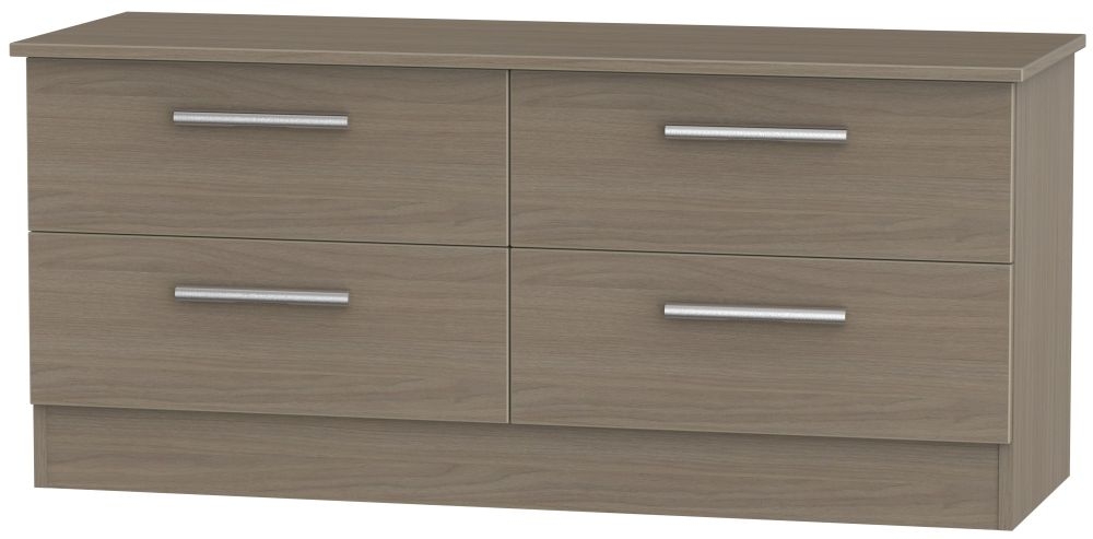 Contrast Bed Box - Toronto Walnut