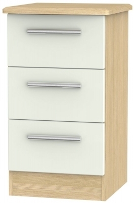 Kaschmir Matt Front and Light Oak Base Unit