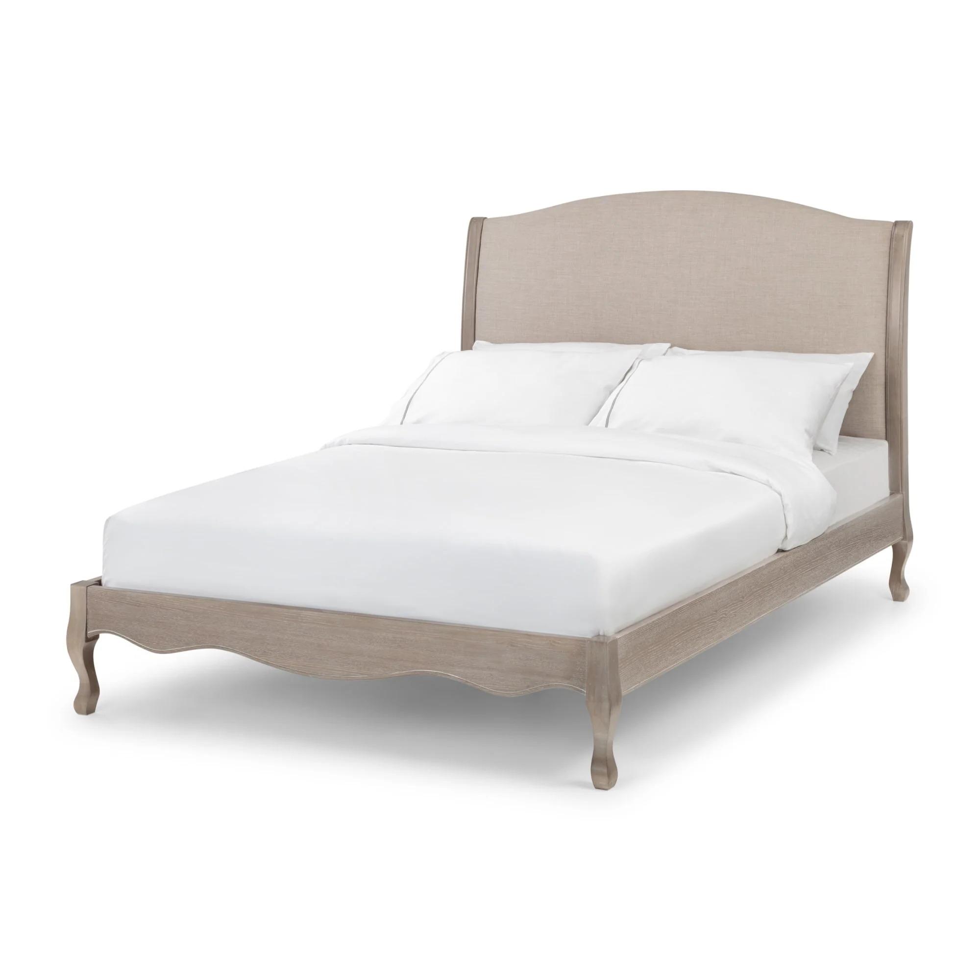 Camille Bed - French Style - Oak - Sizes Available