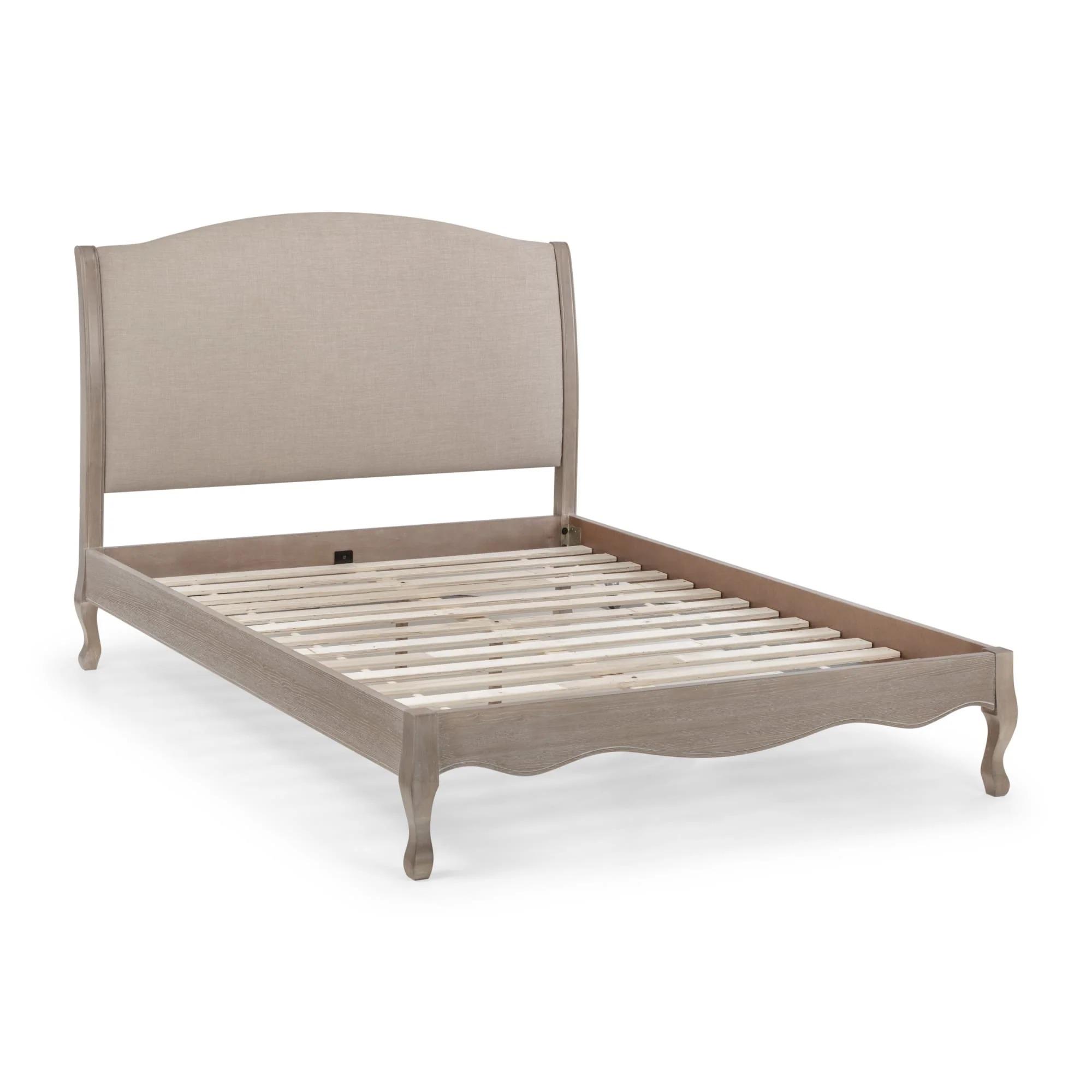 Camille Bed - French Style - Oak - Sizes Available