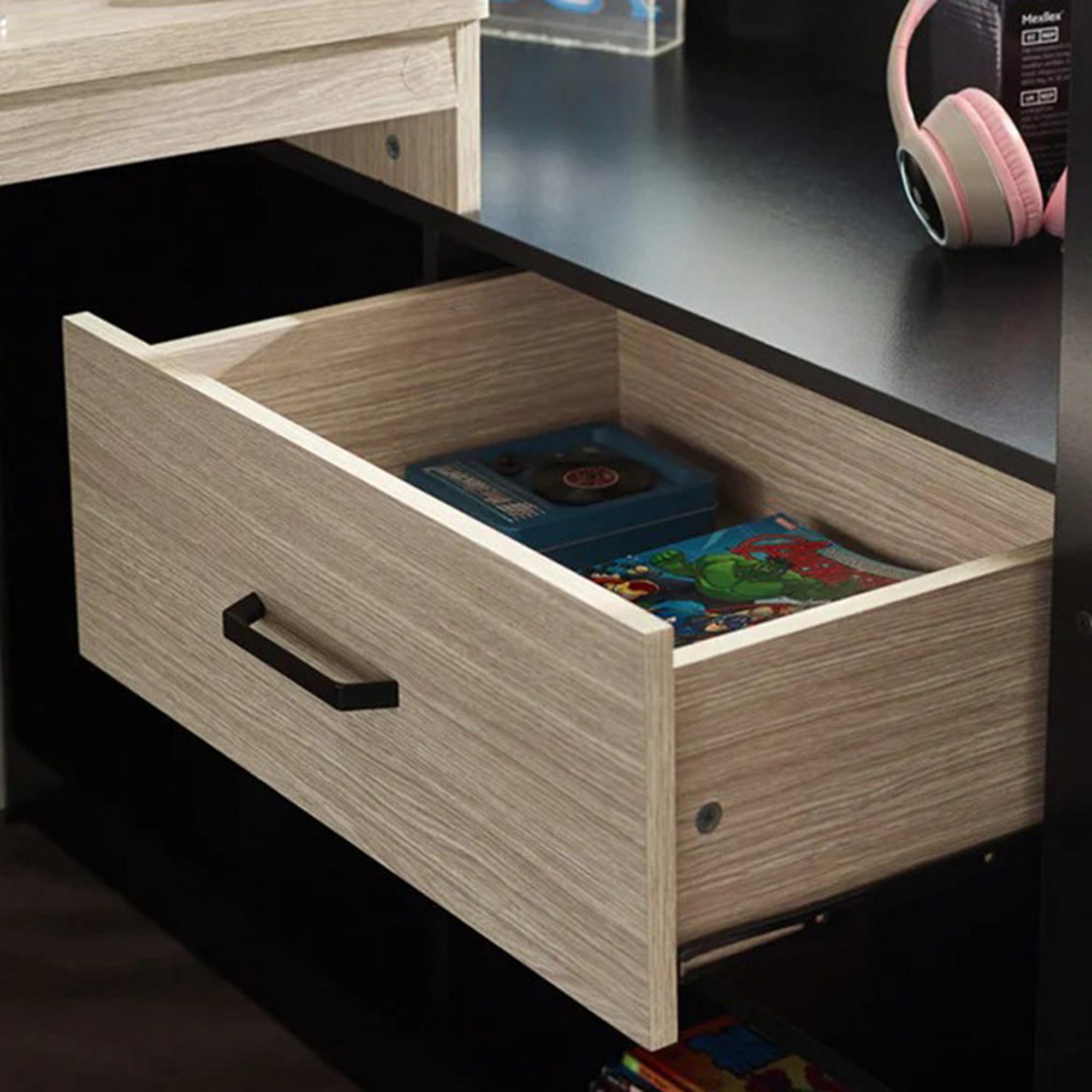 Blaze Gaming Highsleeper Bed - Black