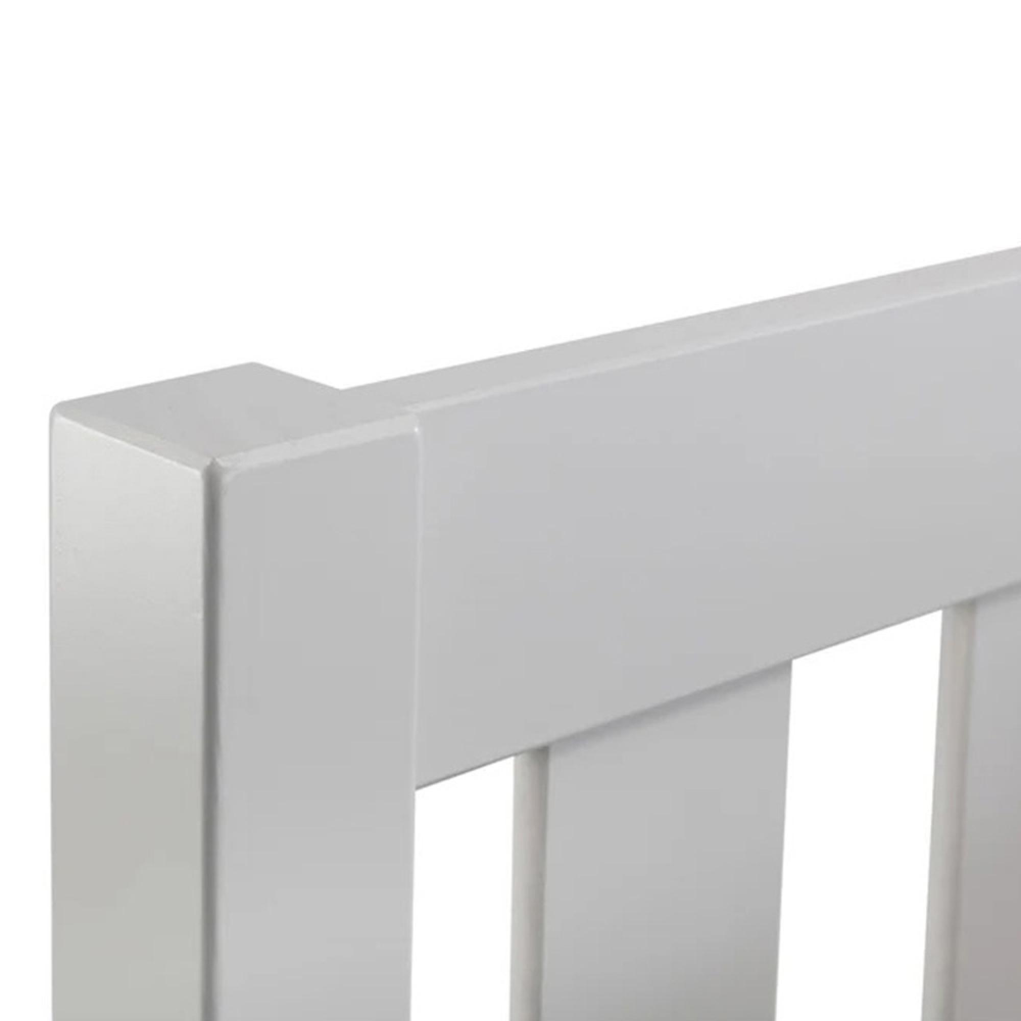 Luna Slatted Bed - Grey - Sizes Available