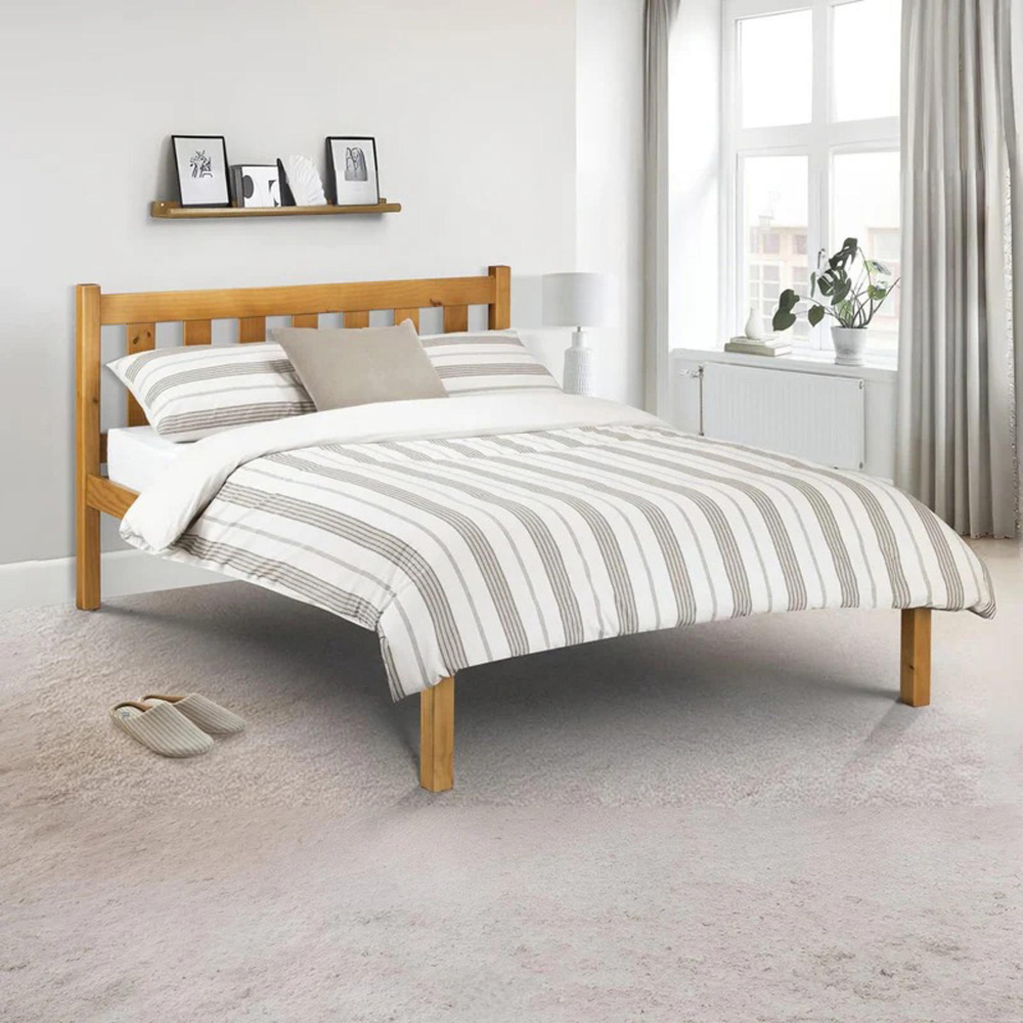 Poppy Slatted Bed - Pine - Sizes Available