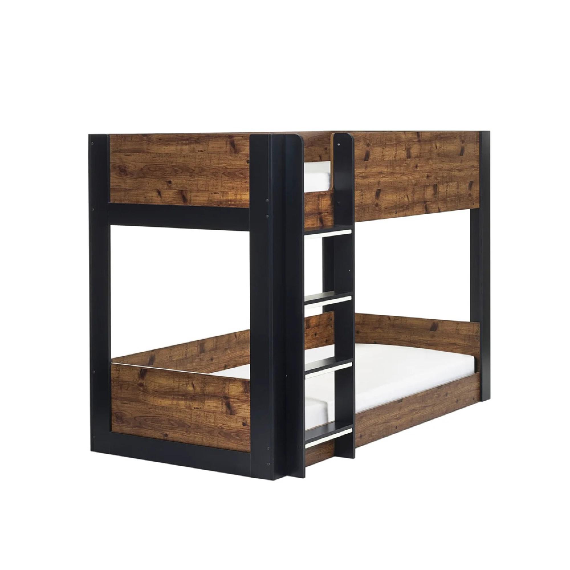 Solomon Bunk Bed - Rustic