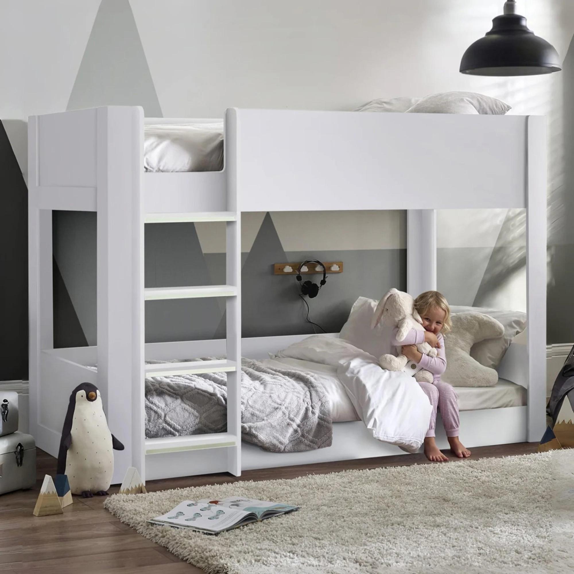 Solomon Bunk Bed - White