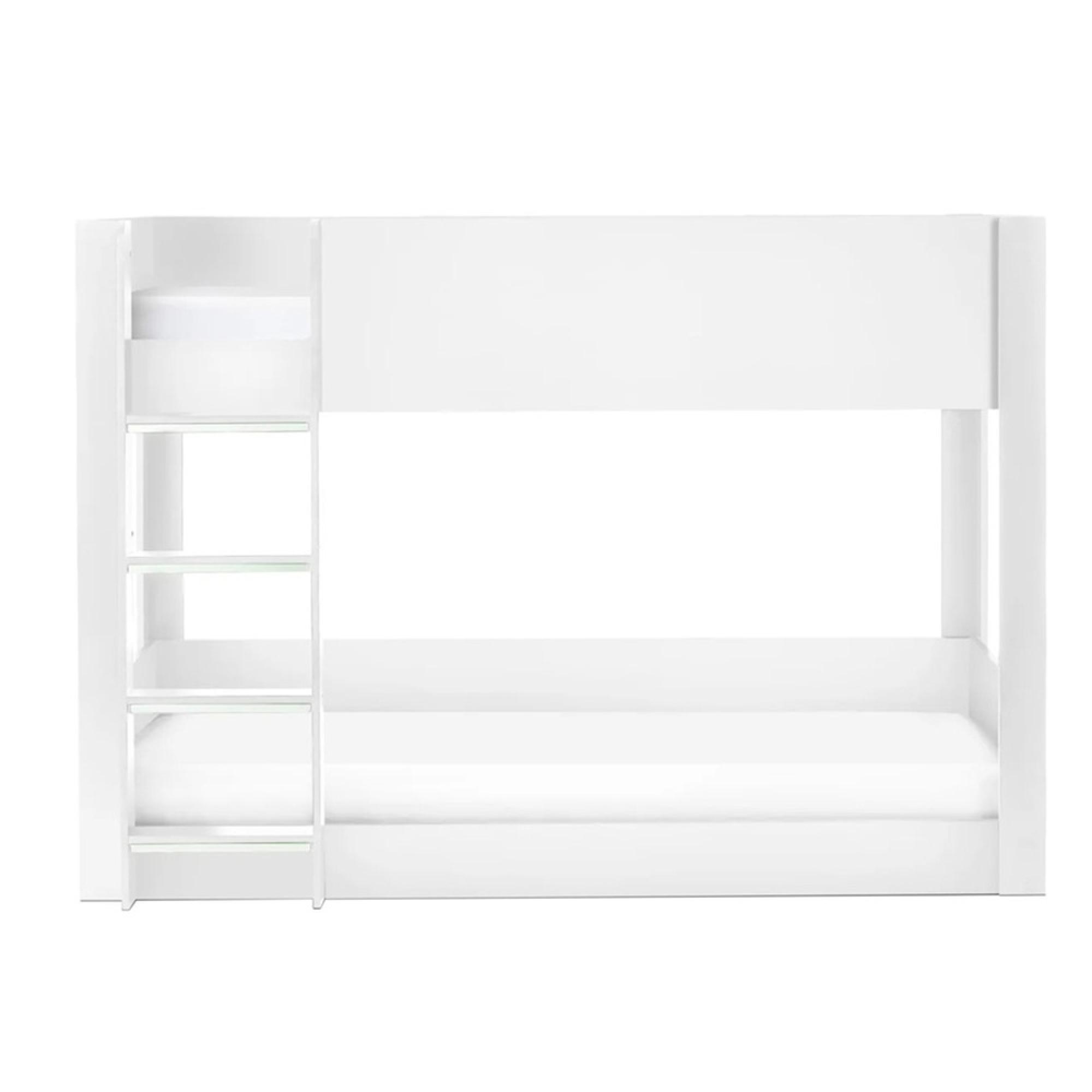 Solomon Bunk Bed - White